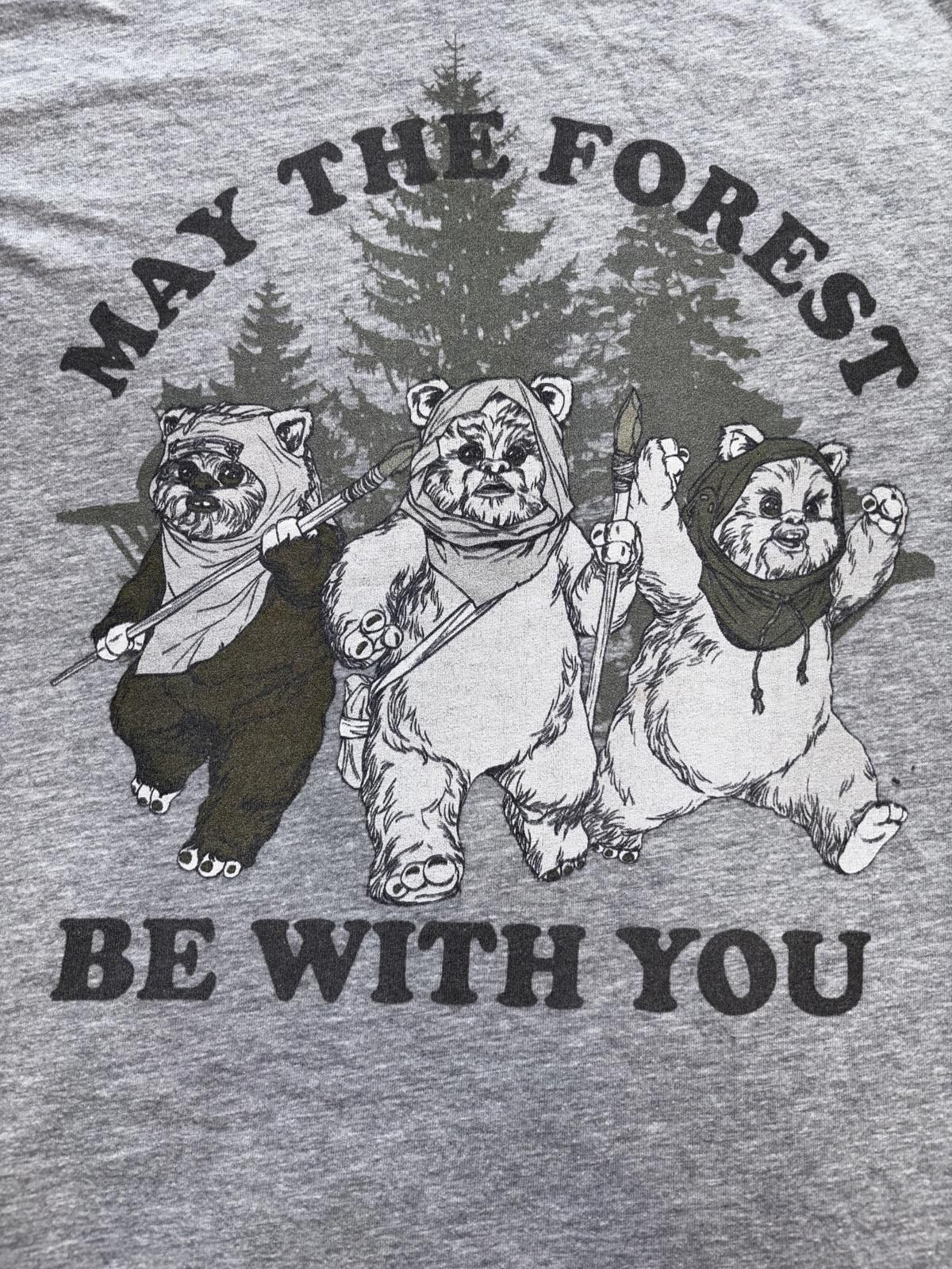Star Wars Classic Star Wars T-Shirt Large - May the Forest Be With You Size US M / EU 48-50 / 2 - 2 Thumbnail