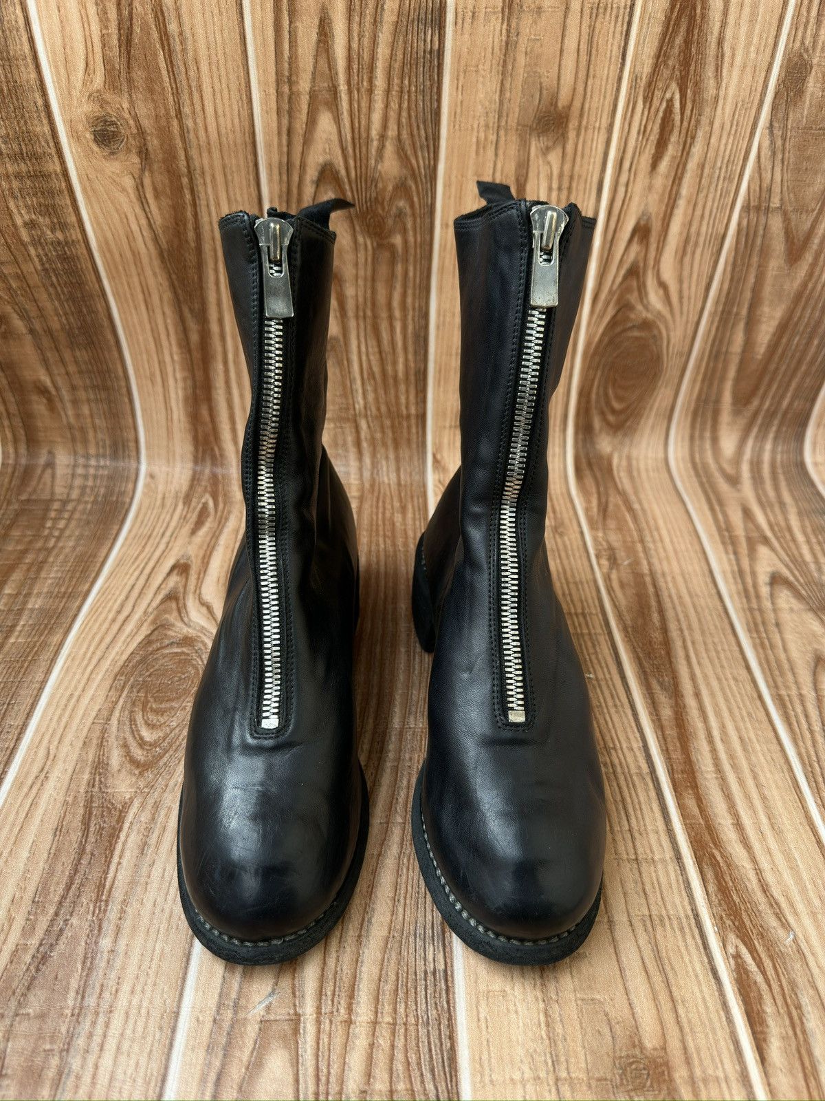 Guidi Guidi PL2 Front Zip Boots Full Grain Horse Leather Size US 7 / IT 37 - 1 Thumbnail