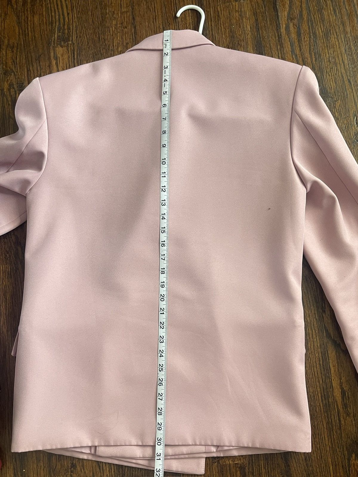 Other The Frankie Shop Men’s Pink Double Breasted Blazer Size 42R - 17 Thumbnail