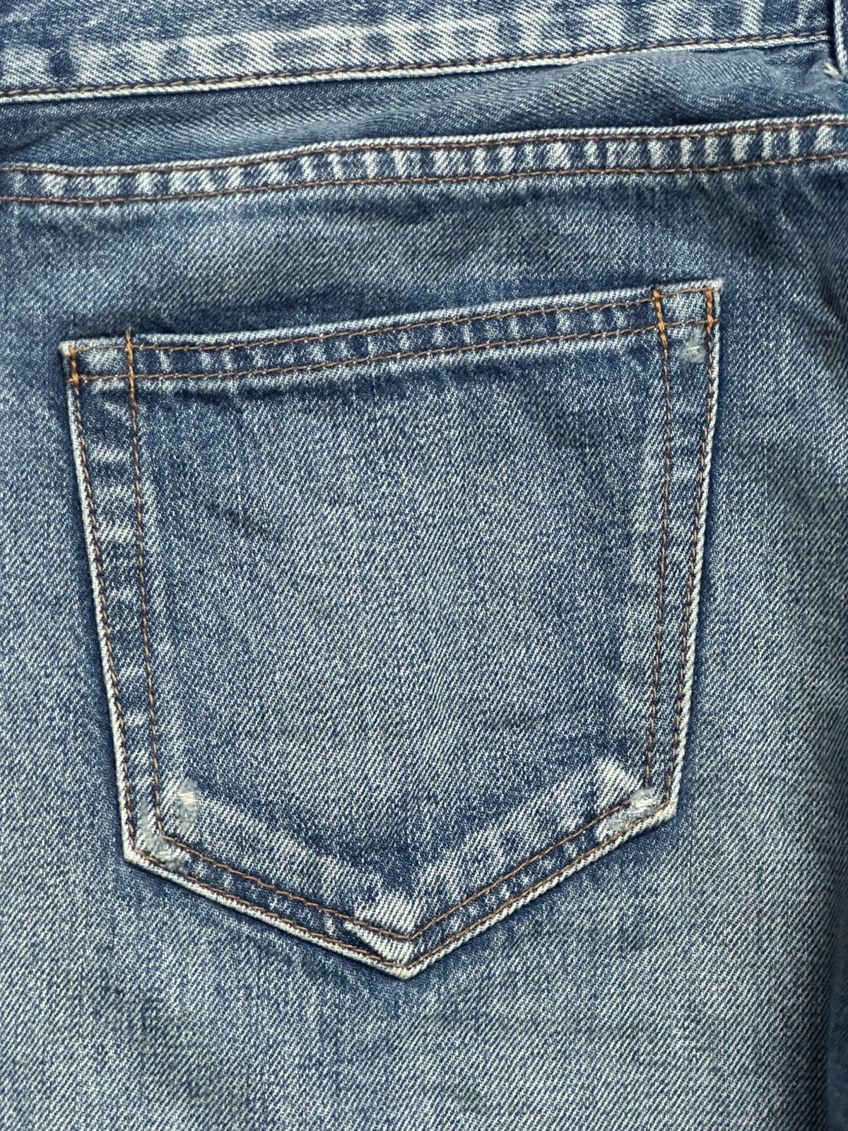 Johnbull Johnbull Selvage Distressed Japan Denim Slimfit Faded Wash Size US 32 / EU 48 - 7 Thumbnail