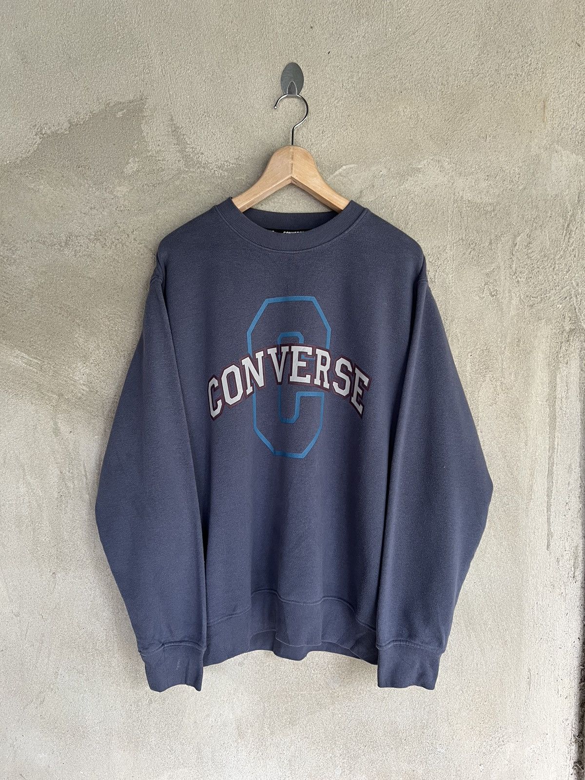 Converse Converse Spell Out Sweatshirt Size US L / EU 52-54 / 3 - 2 Thumbnail