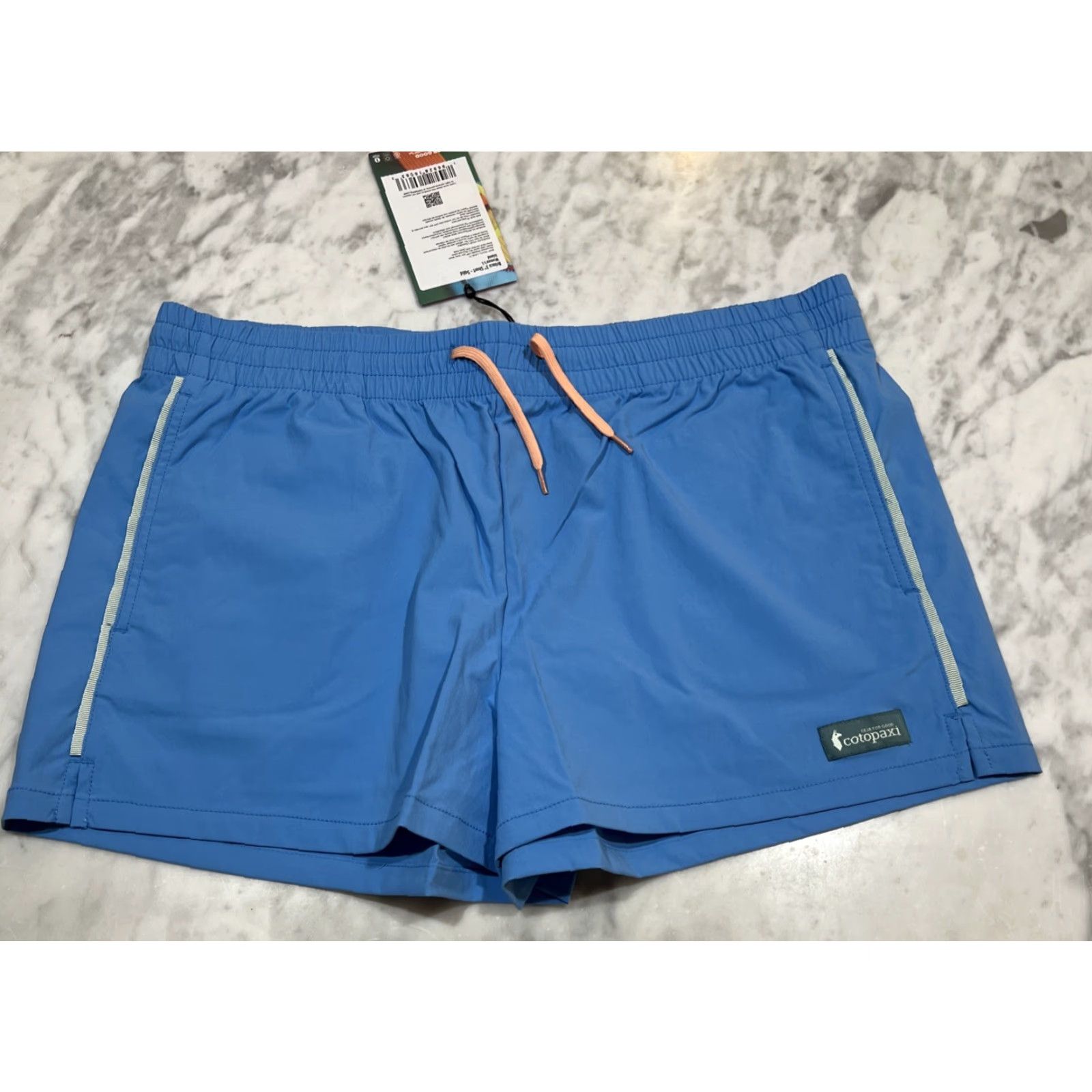 Cotopaxi Cotopaxi Brinco 3” Short Women Large Island Blue Outdoor Hiking Pockets NWT Size 36" / US 14 / IT 50 - 3 Thumbnail