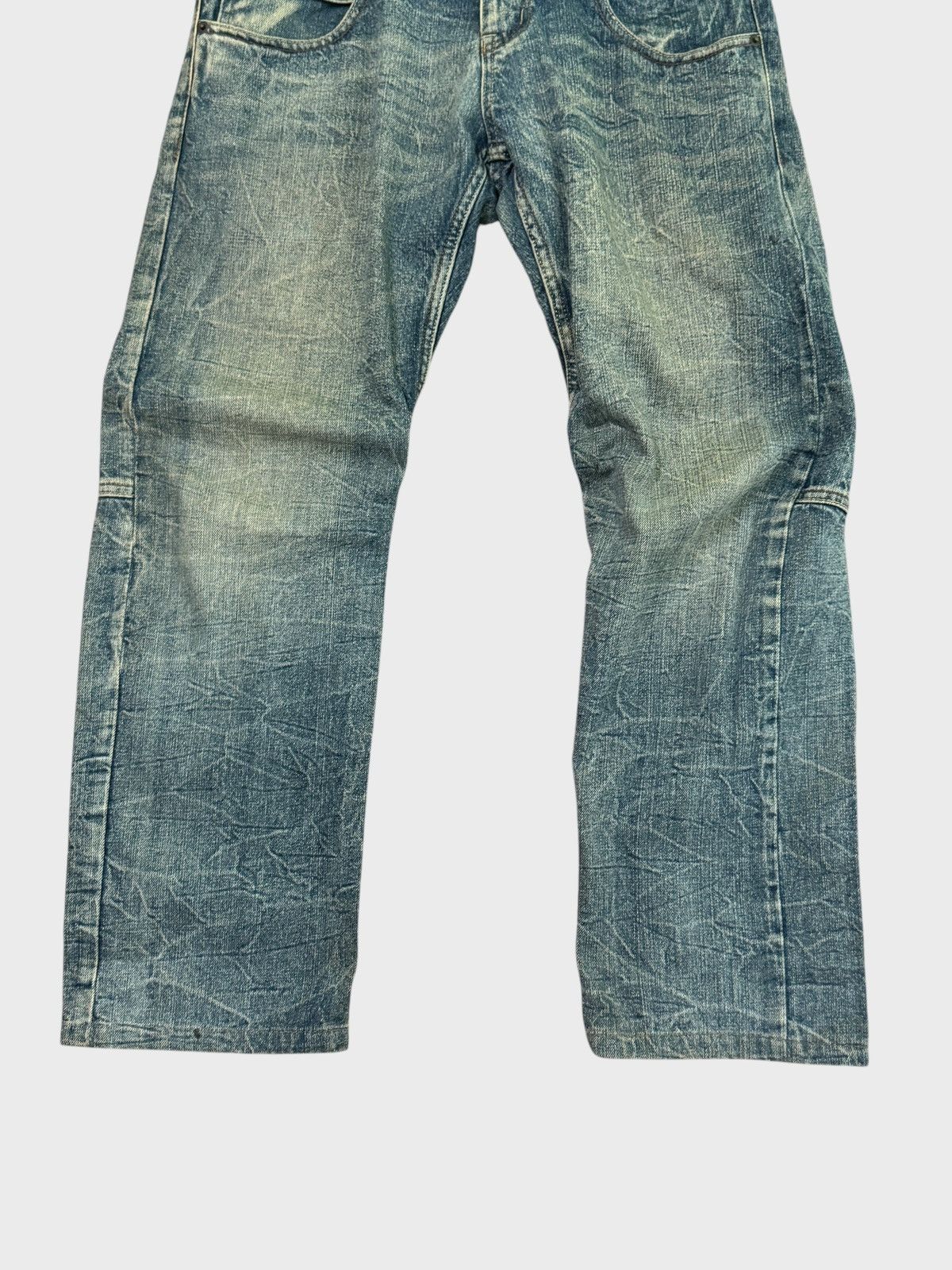 Le Grande Bleu (L.G.B.) JACK SERIKA DOUBLE WAIST ACID MUD WASH DENIM Size US 28 / EU 44 - 6 Thumbnail