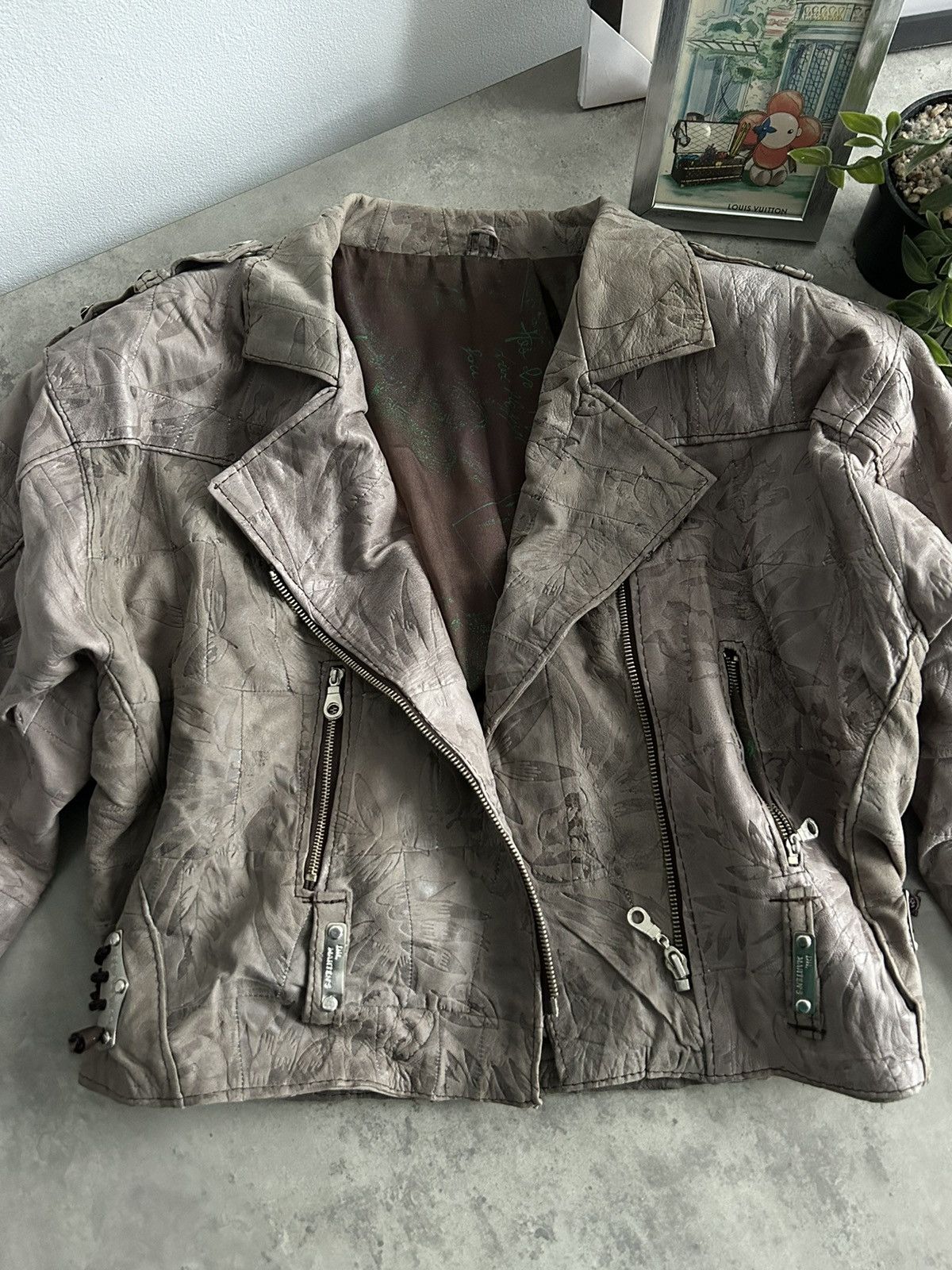 Vintage Dr. martens Leather Jacket Japanese style