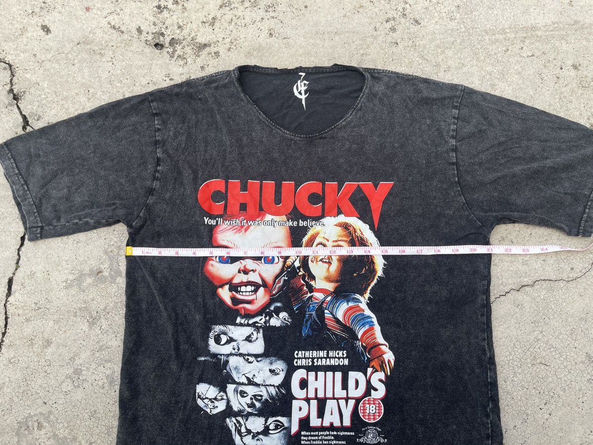 Expert Horror Vintage Movie T shirt Chucky Horror Serial Killer L Distress Size US L / EU 52-54 / 3 - 5 Thumbnail