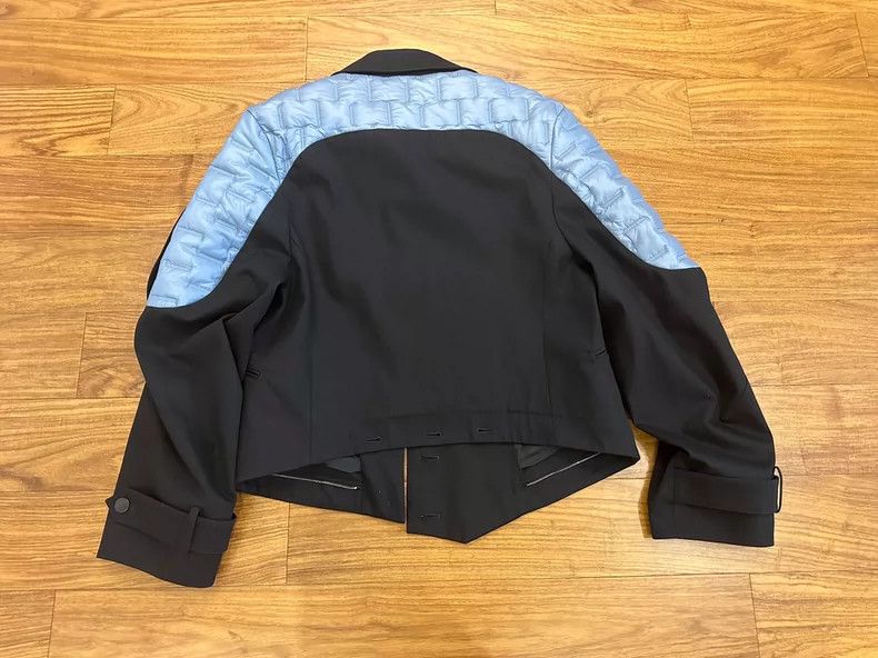 Kiko Kostadinov Kiko Kostadinov 22fw 22aw Black Deformable Jacket Coat Wind Size US M / EU 48-50 / 2 - 2 Thumbnail