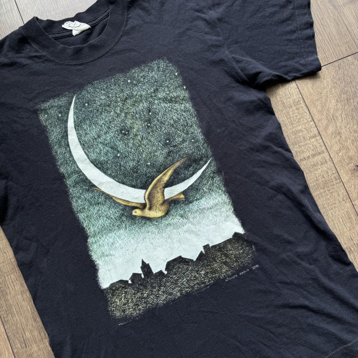 Fuck Art, Make Tees 1981 Augusto Daolio Vintage Graphic Tee Shirt 80s 90s Art Size US M / EU 48-50 / 2 - 4 Thumbnail
