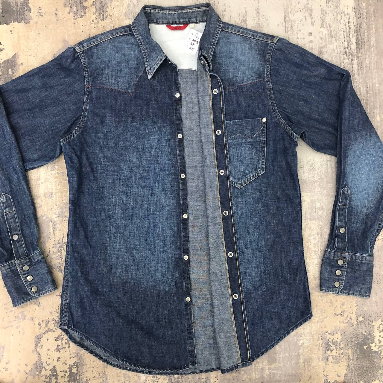 Edwin T279 EDWIN 503S WESTERN DENIM SHIRTS Size US M / EU 48-50 / 2 - 3 Thumbnail