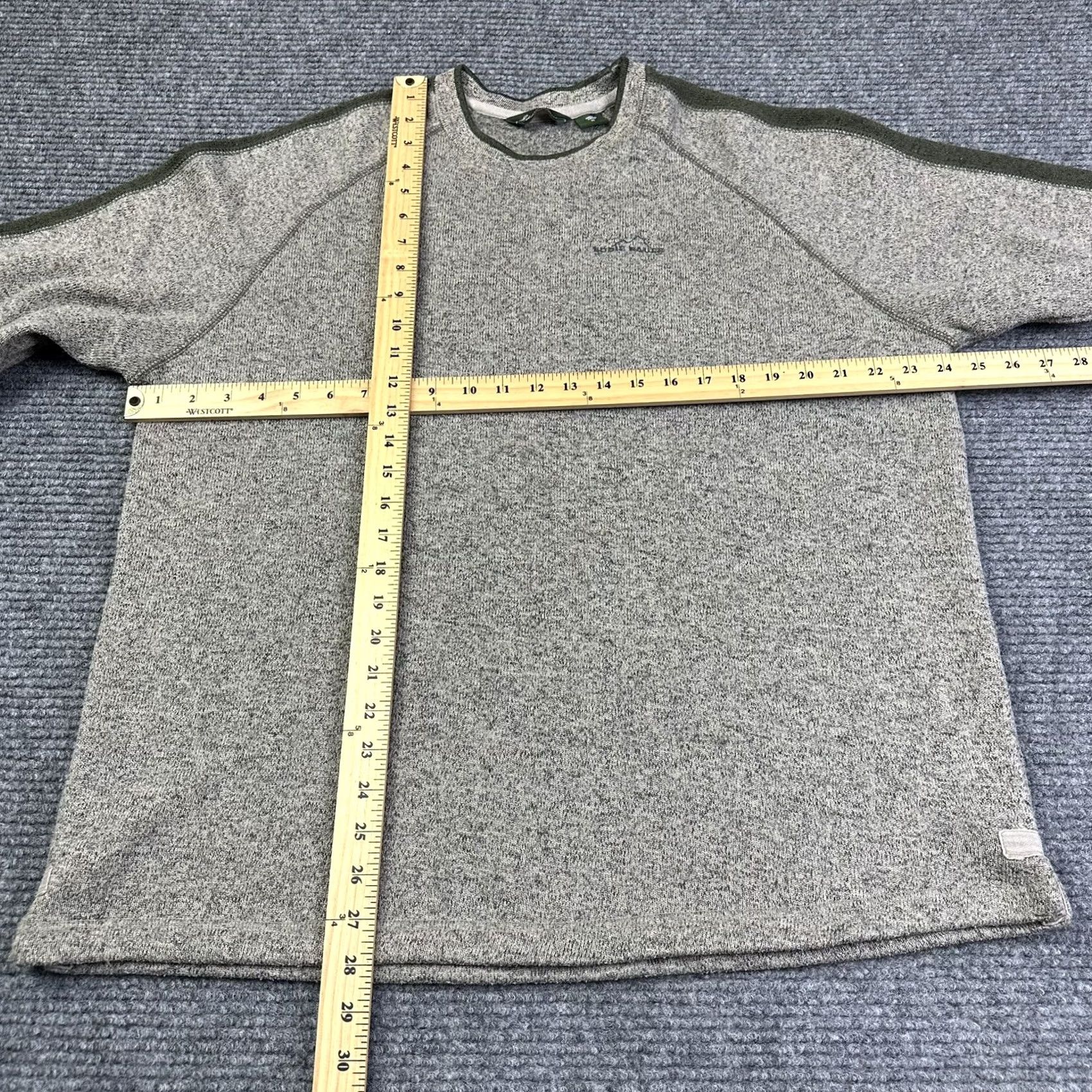 Eddie Bauer Eddie Bauer Crewneck Heathered Fleece Pullover Mens XL Embroidered Logo Size US XL / EU 56 / 4 - 4 Thumbnail