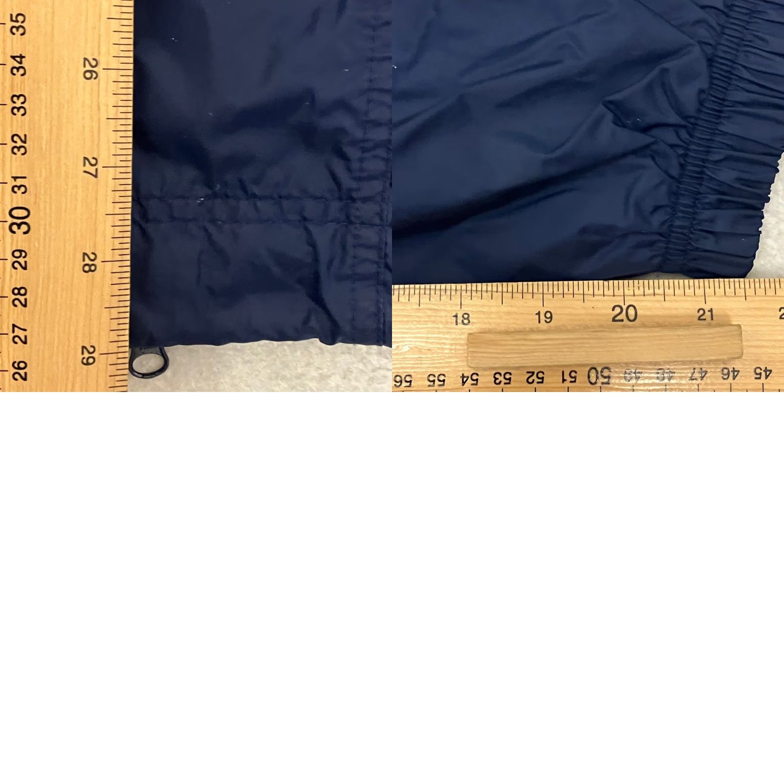Nike VINTAGE Nike Premier Windbreaker Jacket XL Navy Grey Spell Out 90s Size US XL / EU 56 / 4 - 9 Thumbnail