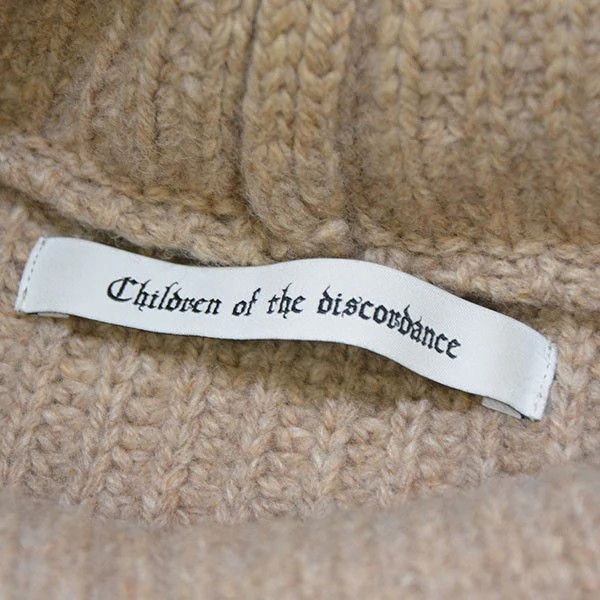 Children of the discordance AW21 Oversized Changeover High Neck Knit Sweater Size US S / EU 44-46 / 1 - 8 Thumbnail