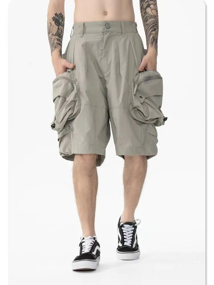Designer × Japanese Brand Vintage Hip Hop Street Comfort Loose Casual Shorts Size US 33 - 1 Thumbnail