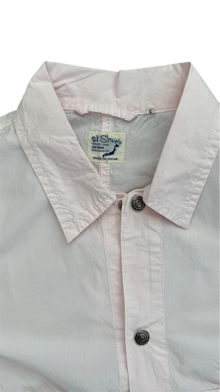 Japanese Brand OrSlow Light Chore Jacket Size US L / EU 52-54 / 3 - 3 Thumbnail