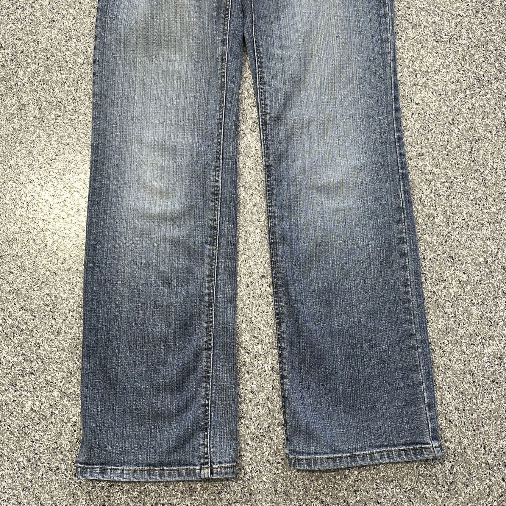 DKNY DKNY Jeans Womens 8 Mid Rise Straight Leg Vintage Medium Wash Denim 5-Pocket Stretch Shirt? Size 29" - 3 Thumbnail