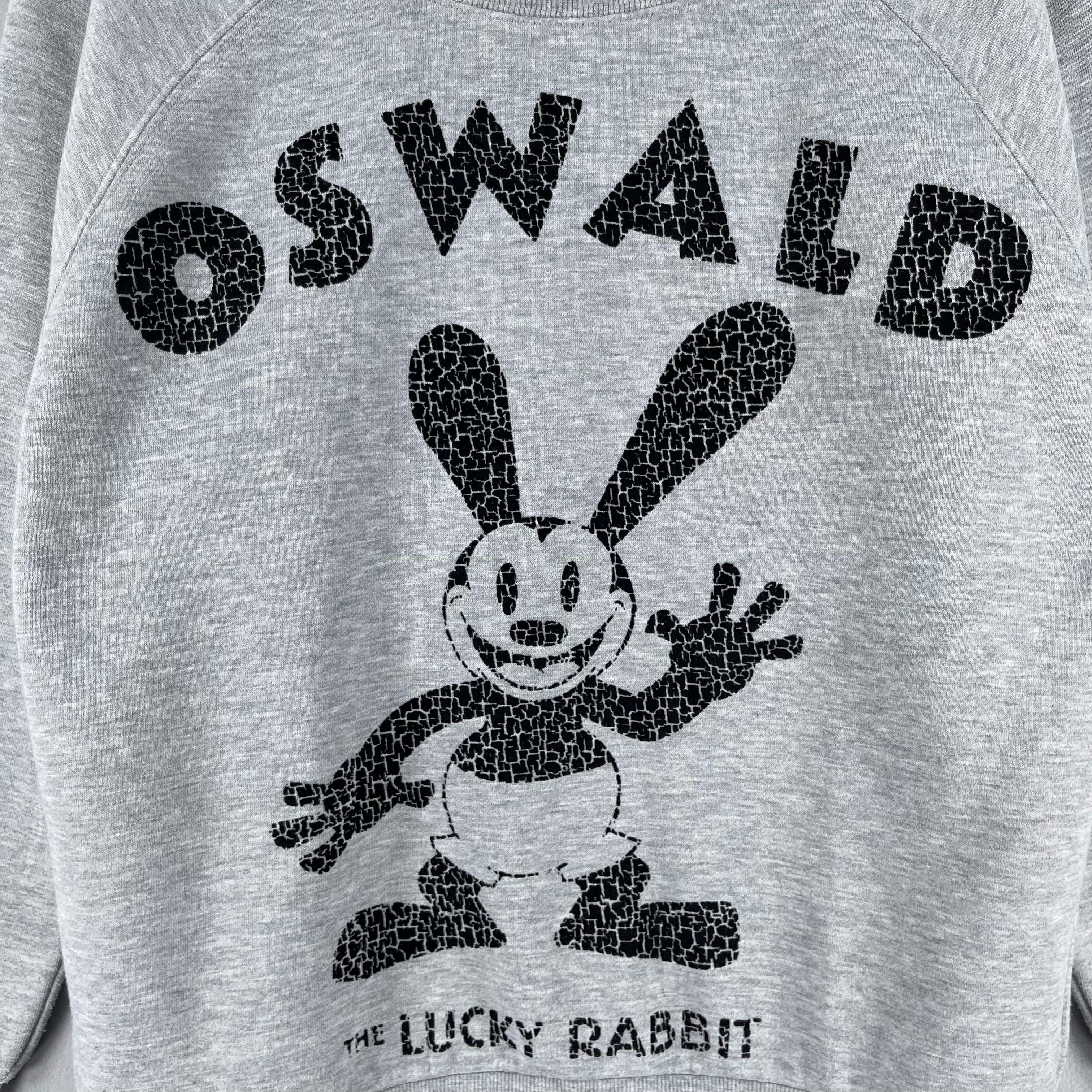 Disney Vintage OSWALD The Lucky Rabbit Disney Cartoon Sweatshirt Size S / US 4 / IT 40 - 2 Thumbnail