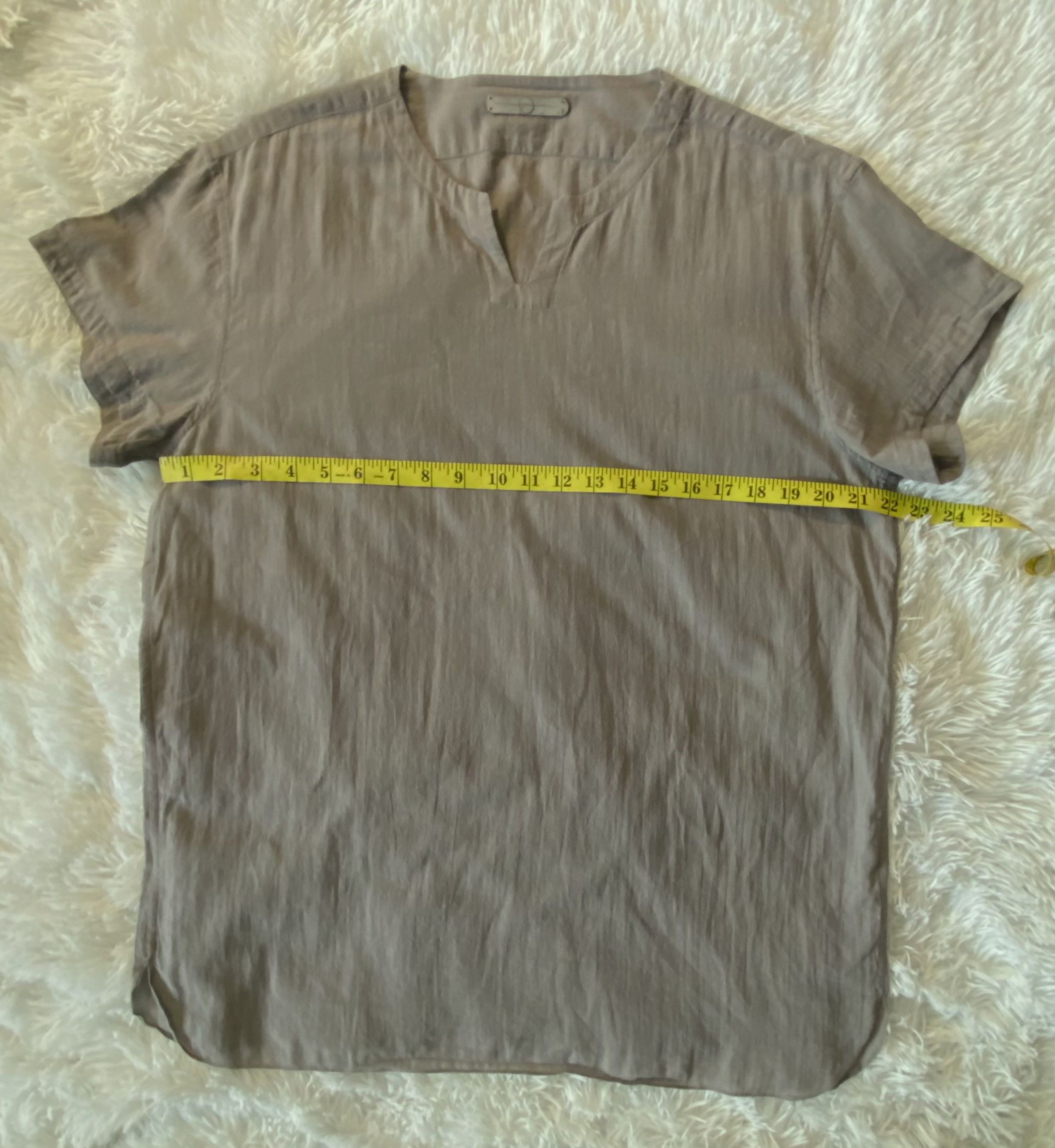 Eyn Vas EYN VAS - TEA SHIRT - in fog colorway - Sold Out Size US L / EU 52-54 / 3 - 6 Thumbnail