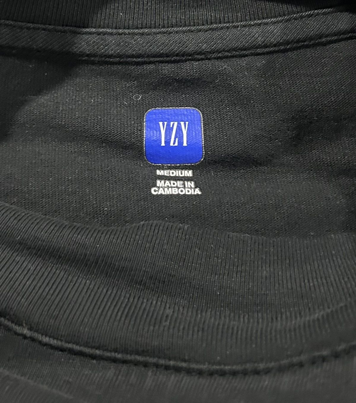 Balenciaga × Gap × Yeezy Yeezy Gap Engineered by Balenciaga Dove 3/4 Sleeve Tee Black Size US M / EU 48-50 / 2 - 3 Thumbnail
