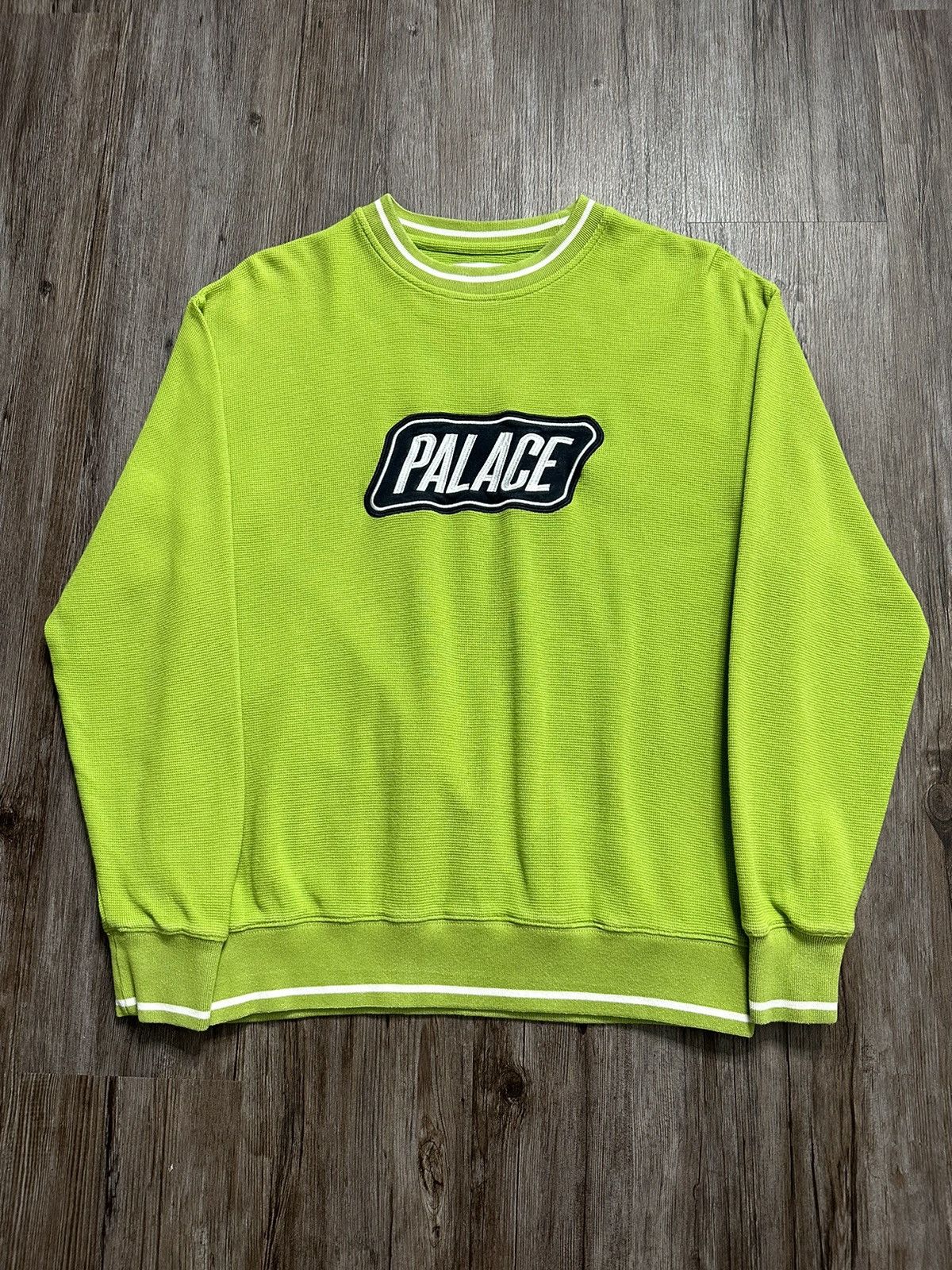 Palace 💚Palace💚 Das Palace Waffle Crew Thermal Longsleeve