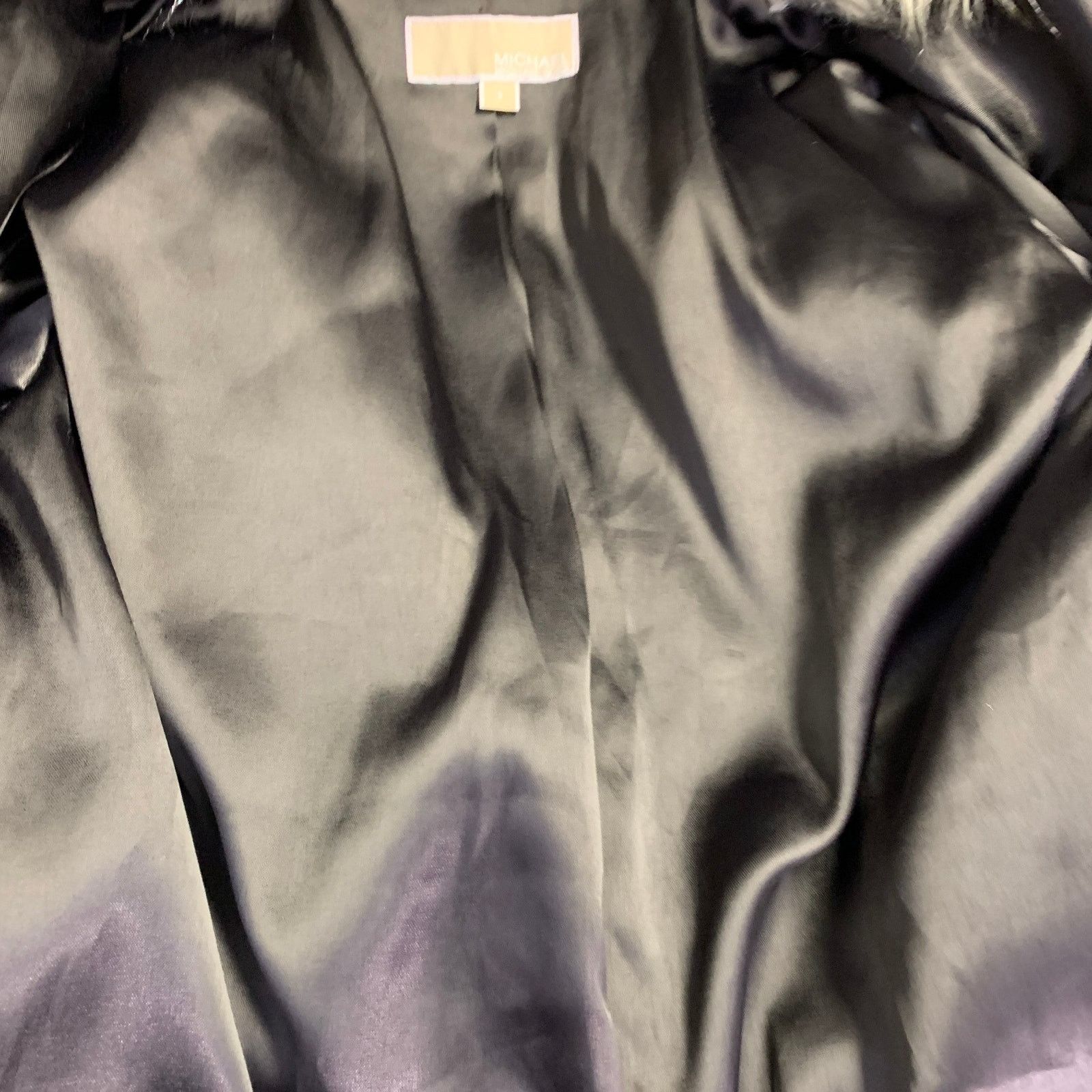 Michael Kors MICHAEL KORS Size S Grey Silver Acrylic Blend Coat Size S / US 4 / IT 40 - 6 Thumbnail