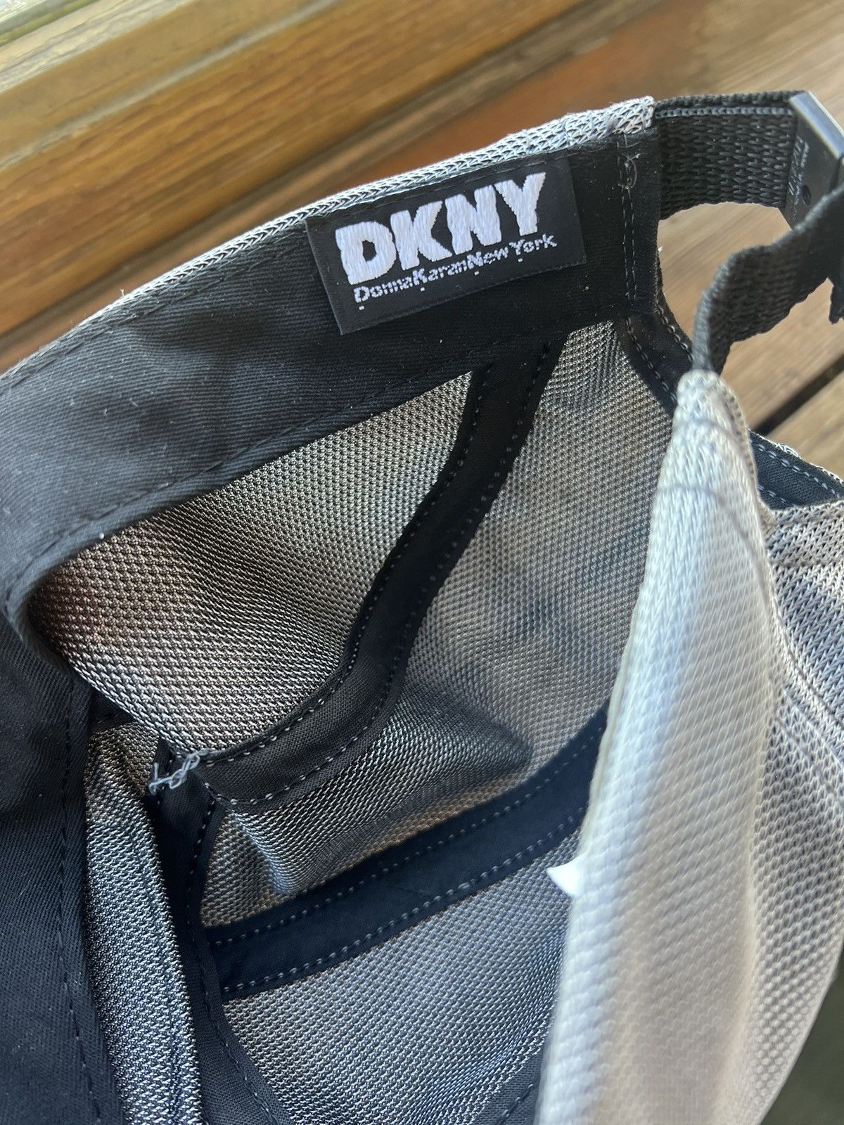 DKNY Y2K Vintage DKNY Hat Streetwear Cap Avant Garde 5 Panel Size ONE SIZE - 14 Thumbnail