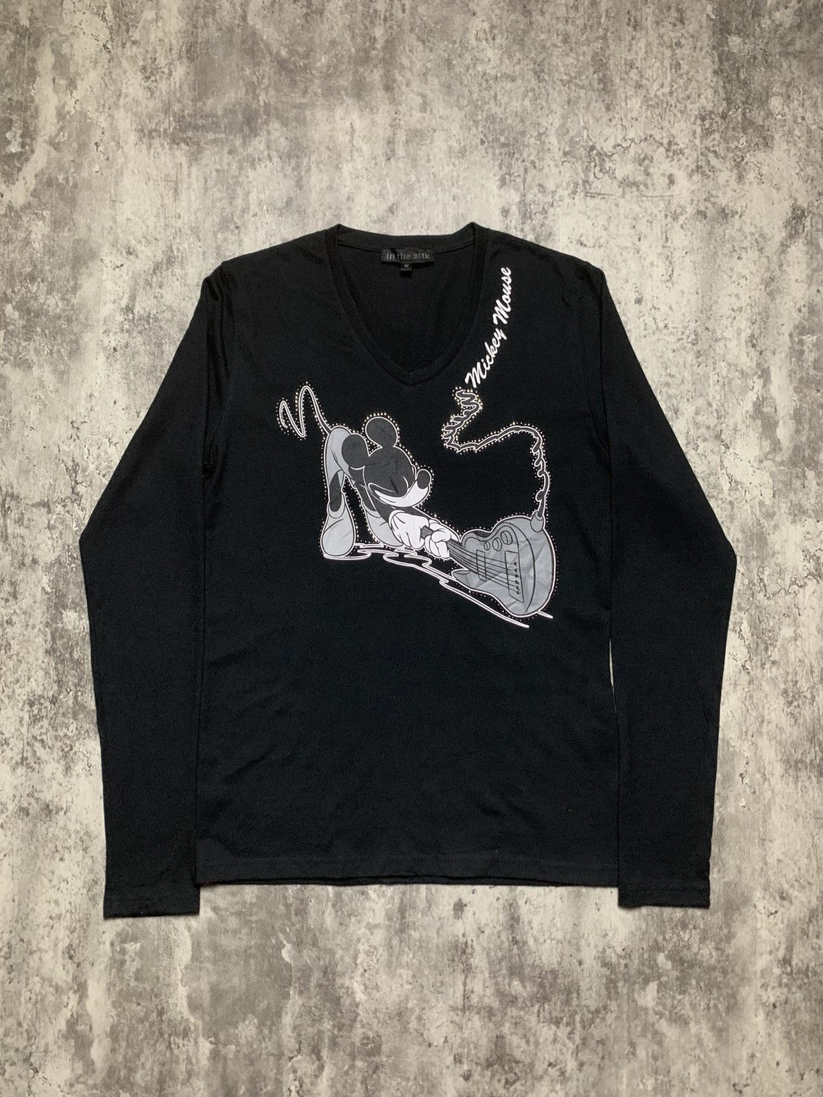 Number (N)ine RARE🔥 Intheattic x Disney Mickey Mouse ifsix lgb vkei Style Size US M / EU 48-50 / 2 - 1 Thumbnail