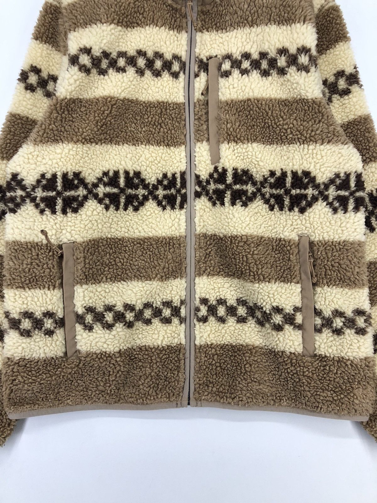 J.Crew J.Crew Nordic Sherpa Fleece Jacket Size US XL / EU 56 / 4 - 8 Thumbnail