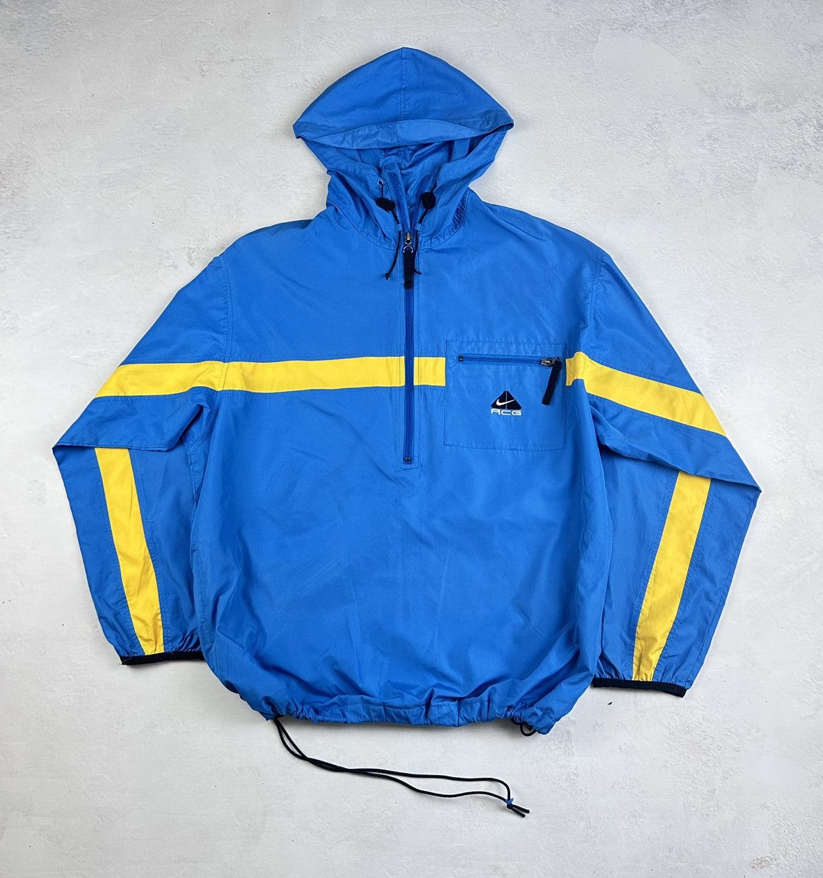 Le Grande Bleu (L.G.B.) × Nike ACG × Vintage Japanese 1/4 Zip Track Jacket Nike ACG 2000s Streetwear LGB Size US L / EU 52-54 / 3 - 1 Thumbnail