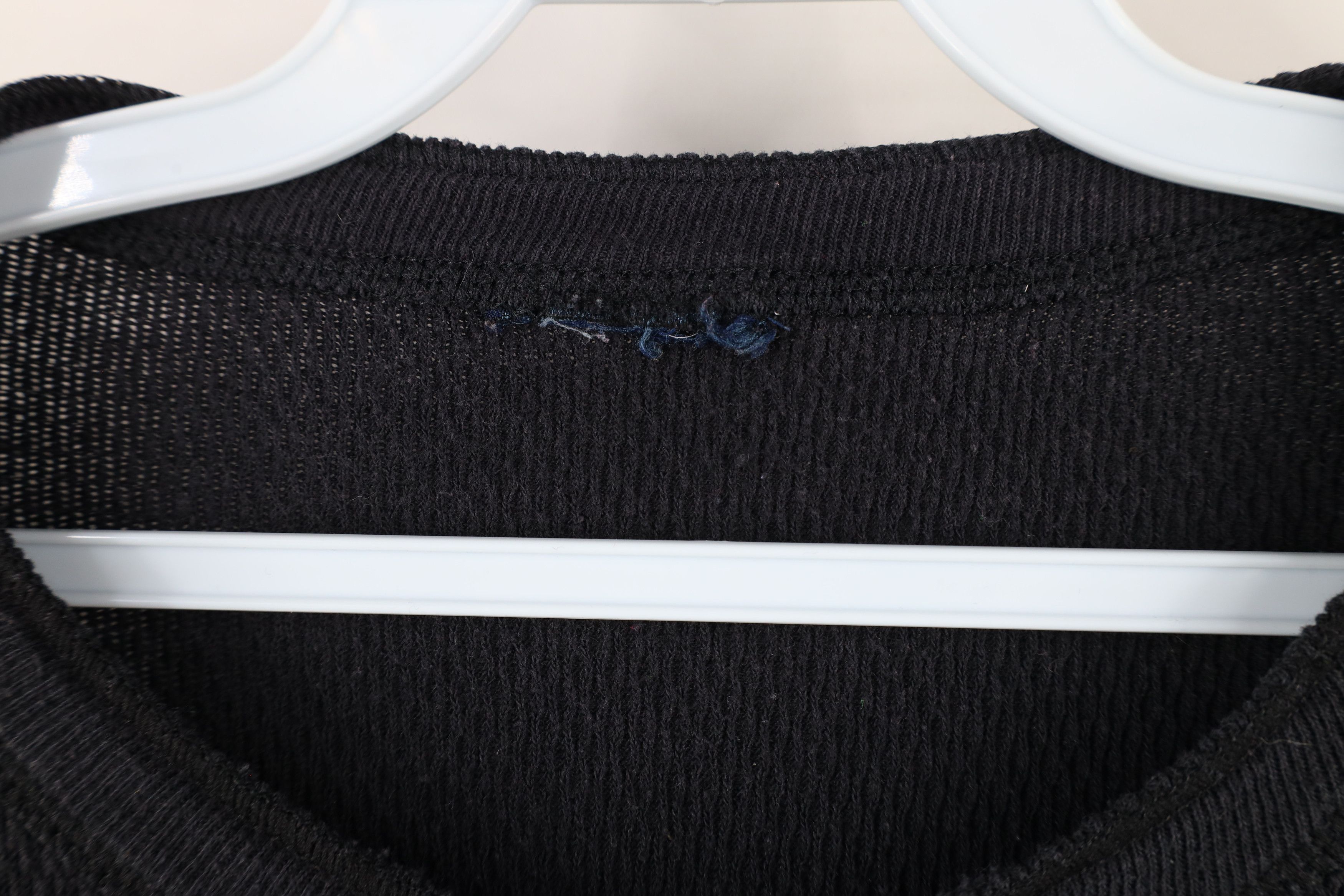 Vintage Vintage 90s Streetwear Knit Long Sleeve Henley T-Shirt Size US XL / EU 56 / 4 - 5 Thumbnail