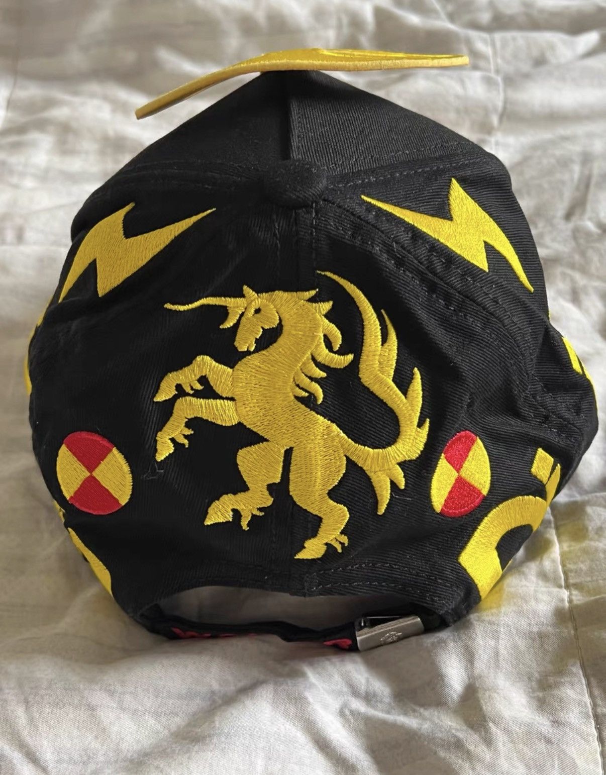 Walter Van Beirendonck Walter Van Beirendonck SS24 "DAWLEETOO" Black Alien Cap Size ONE SIZE - 4 Thumbnail