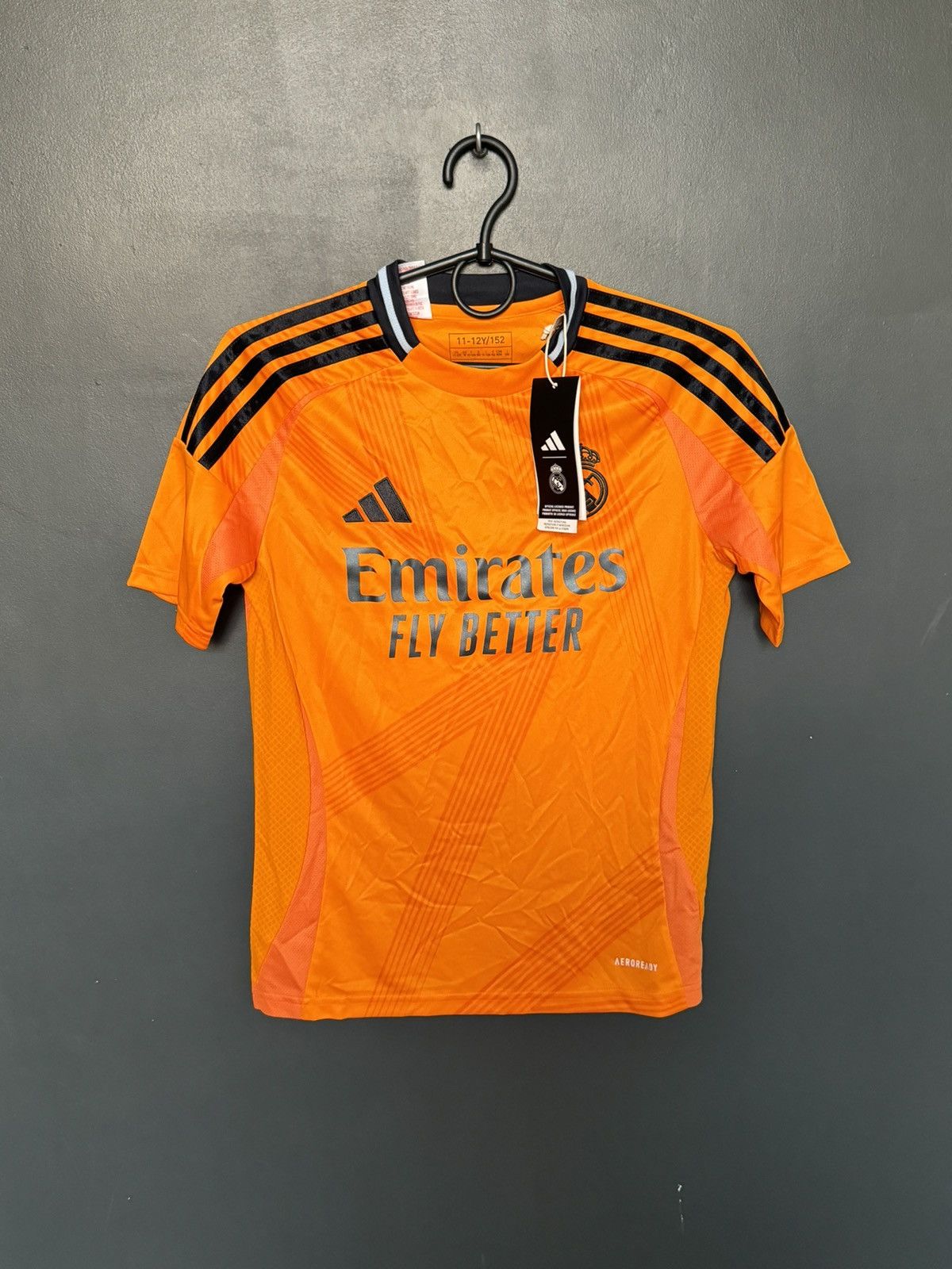 Adidas New KIDS Real Madrid 24/25 Away Mbappe Football Jersey Size US XS / EU 42 / 0 - 2 Thumbnail