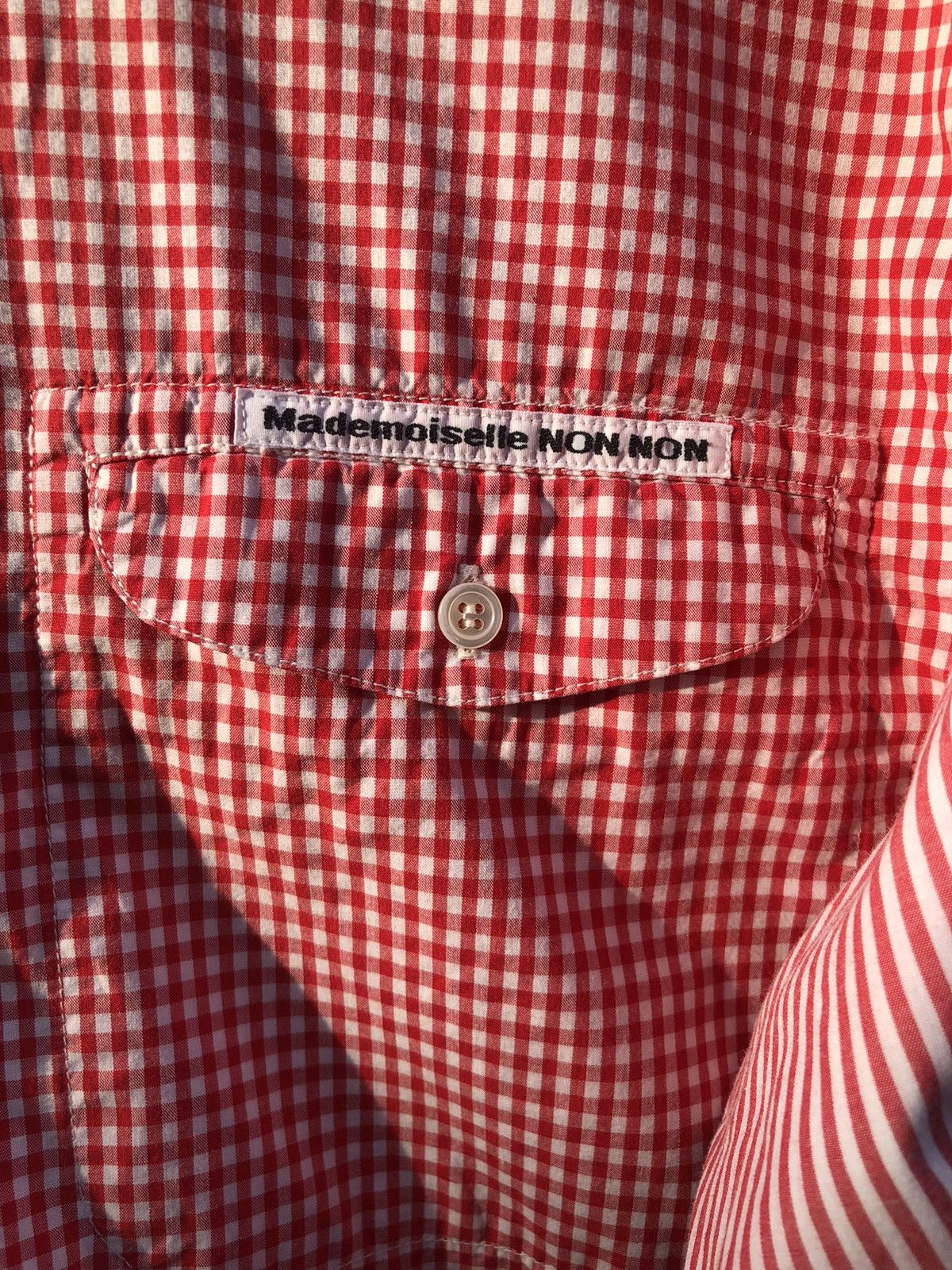 Issey Miyake × Japanese Brand × Mademoiselle Non Non Mademoiselle Non Non by Issey Miyake Button Shirts Size US M / EU 48-50 / 2 - 5 Thumbnail