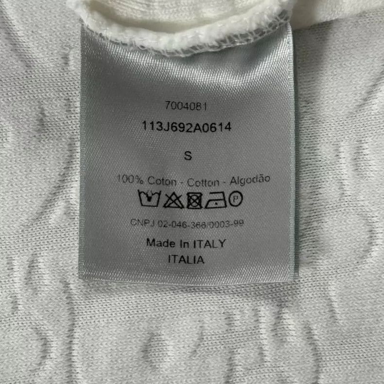 Dior Dior White Short Sleeve TShirt-2506 Size US S / EU 44-46 / 1 - 4 Thumbnail