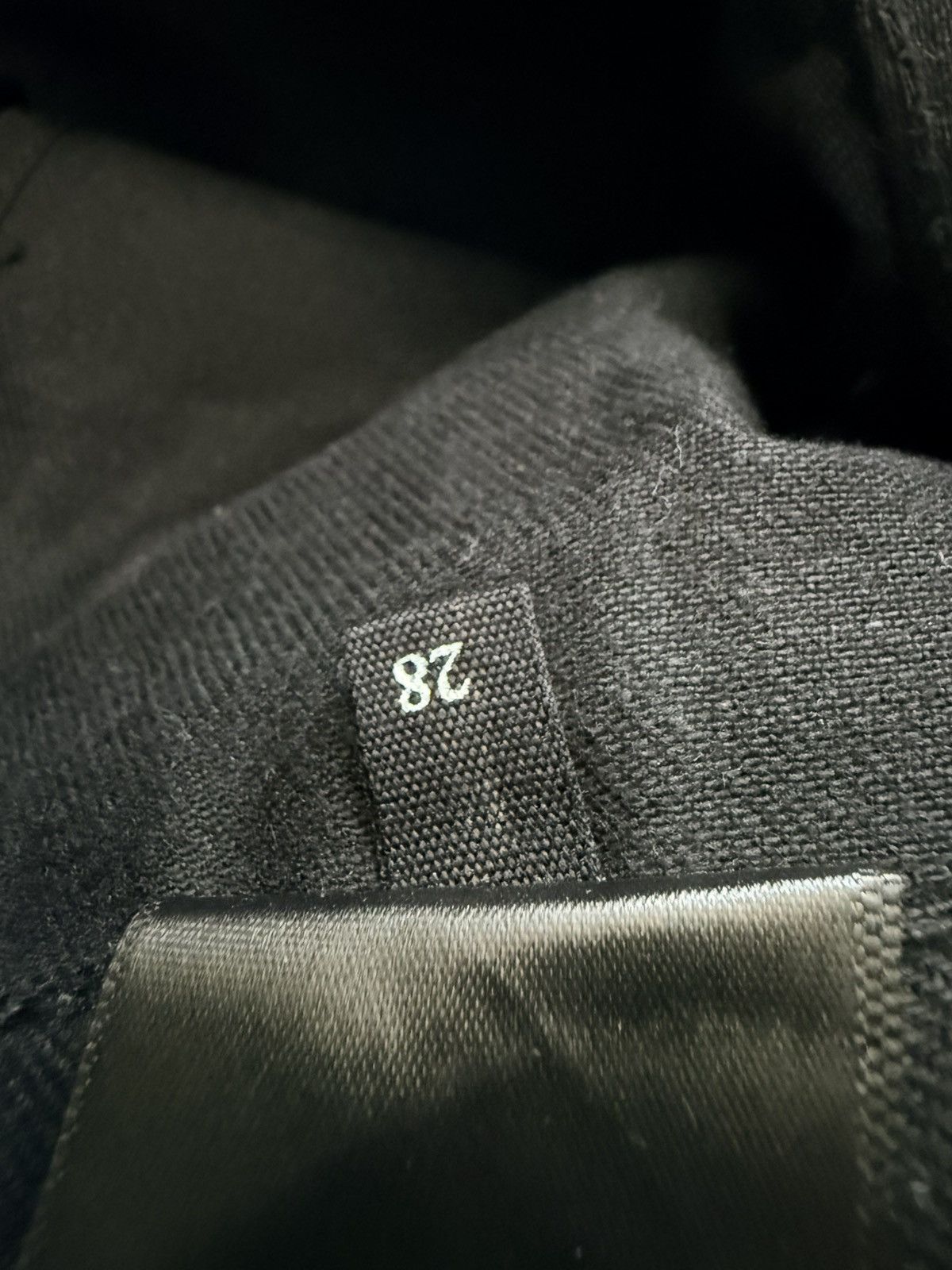 Somar Pequod Denim Raw in Black, Men's (Size 28) — image 5 of 6