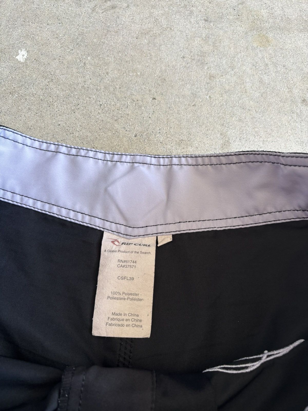 Ripcurl Vintage 90s Ripcurl Y2K Grunge Style Swim Trunks Size US 34 / EU 50 - 6 Thumbnail