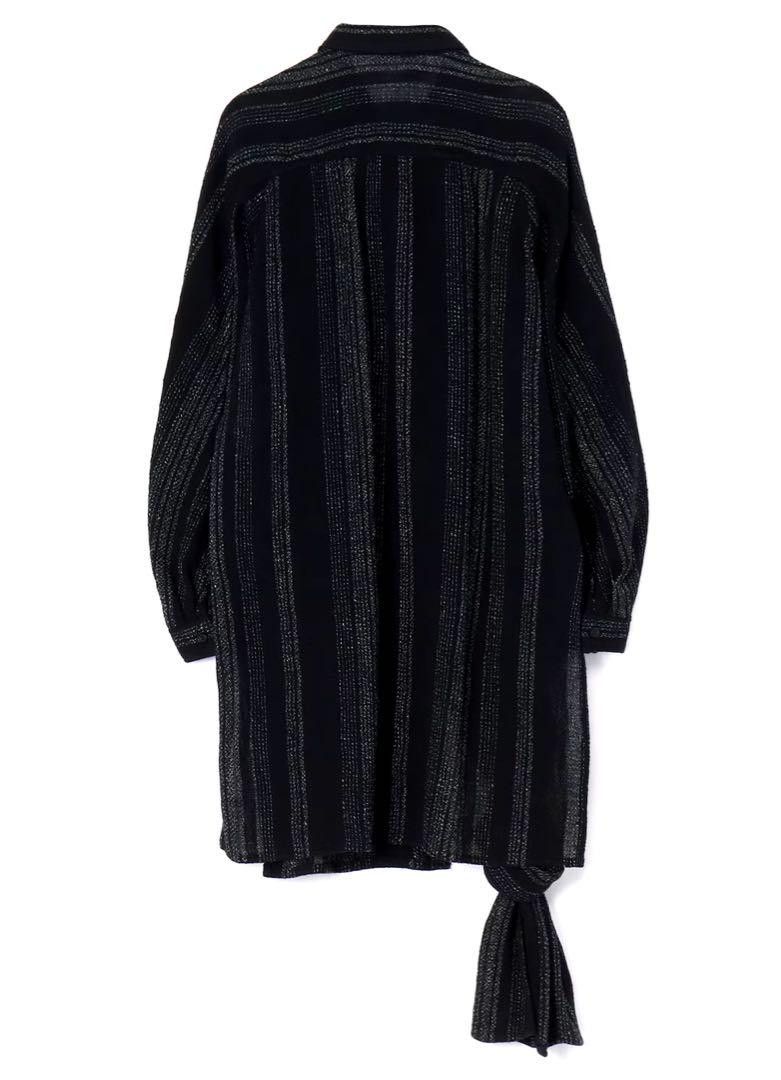 Yohji Yamamoto POUR HOMME 24ss runway linen cotton mixed shirts HS-B31-012 Size US L / EU 52-54 / 3 - 3 Thumbnail