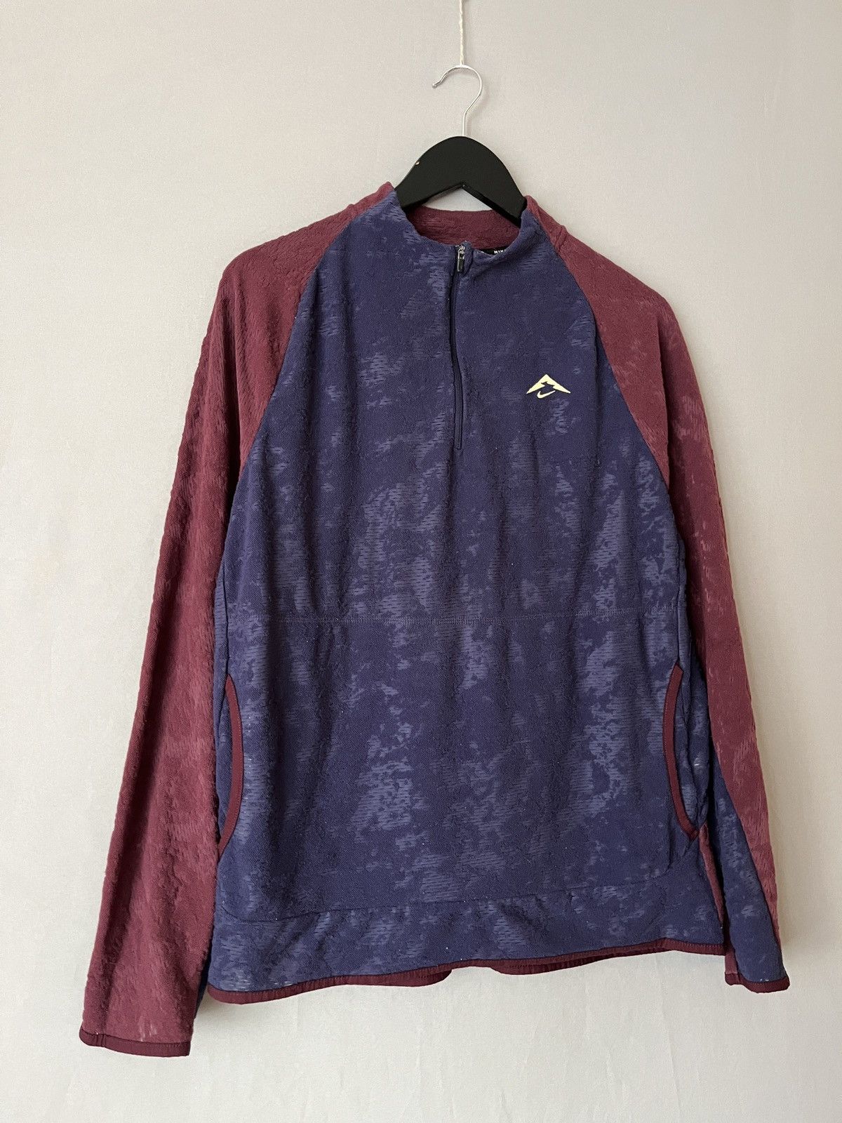 Nike Nike Trail Dri-fit 1/3 Zip Jersey Size US L / EU 52-54 / 3 - 4 Thumbnail