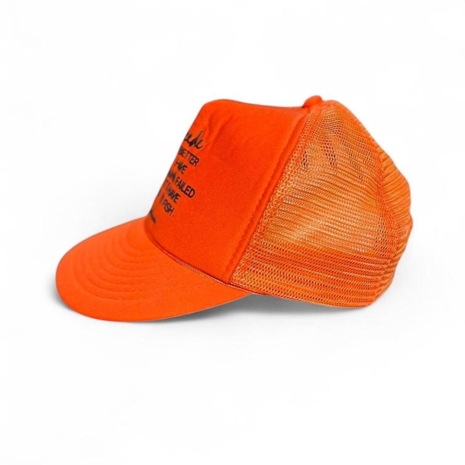 Other Vintage 80s Creede It Is Better To Have Fished Trucker Hat Size ONE SIZE - 2 Thumbnail