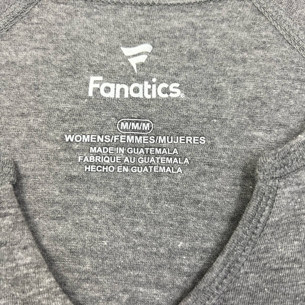 Other Tampa Bay Rays Shirt Women Medium Gray Fanatics V-Neck New M Size M / US 6-8 / IT 42-44 - 3 Thumbnail
