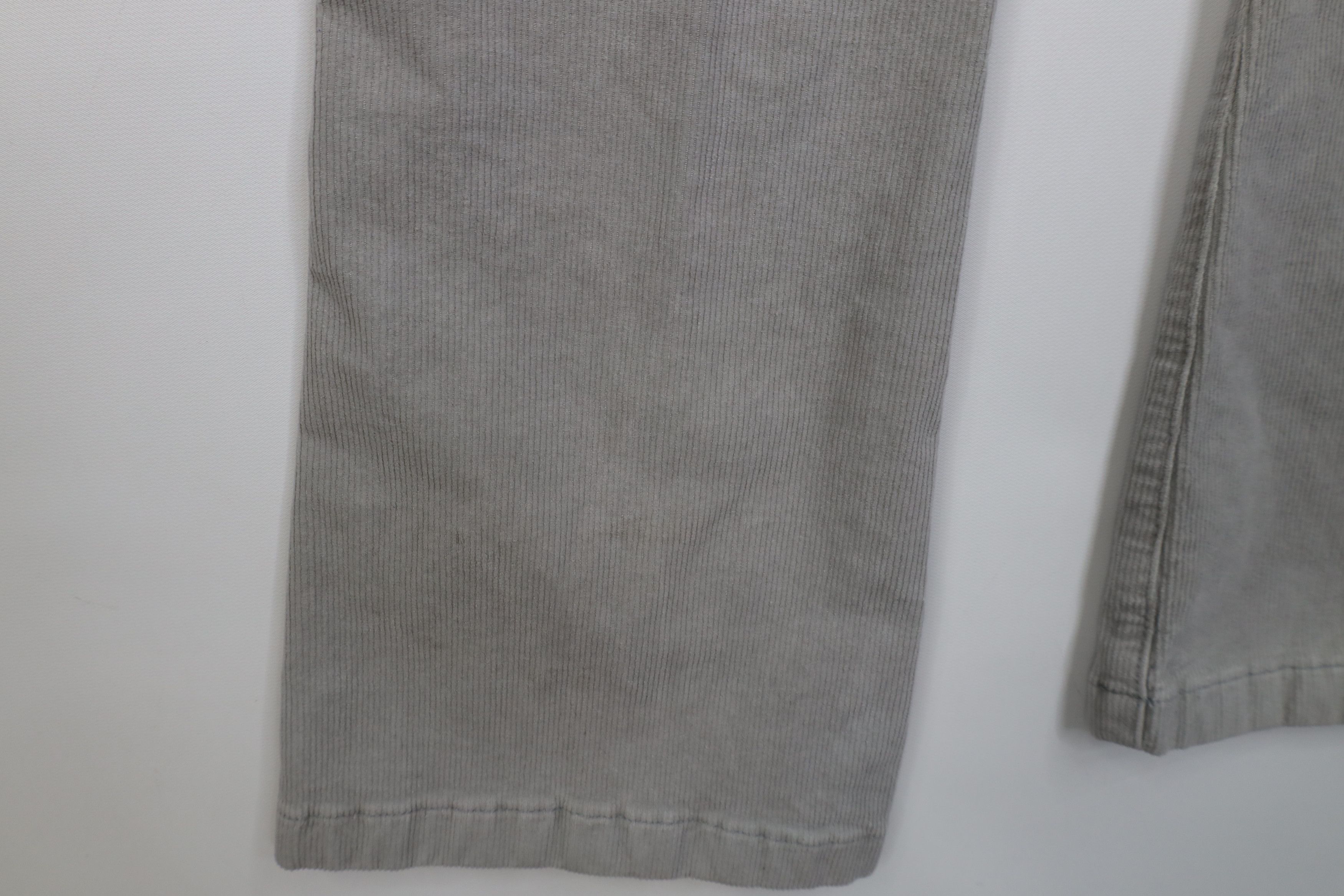 American Eagle Outfitters Vintage Y2K American Eagle Bootcut Corduroy Pants Gray Size 28" / US 6 / IT 42 - 13 Thumbnail