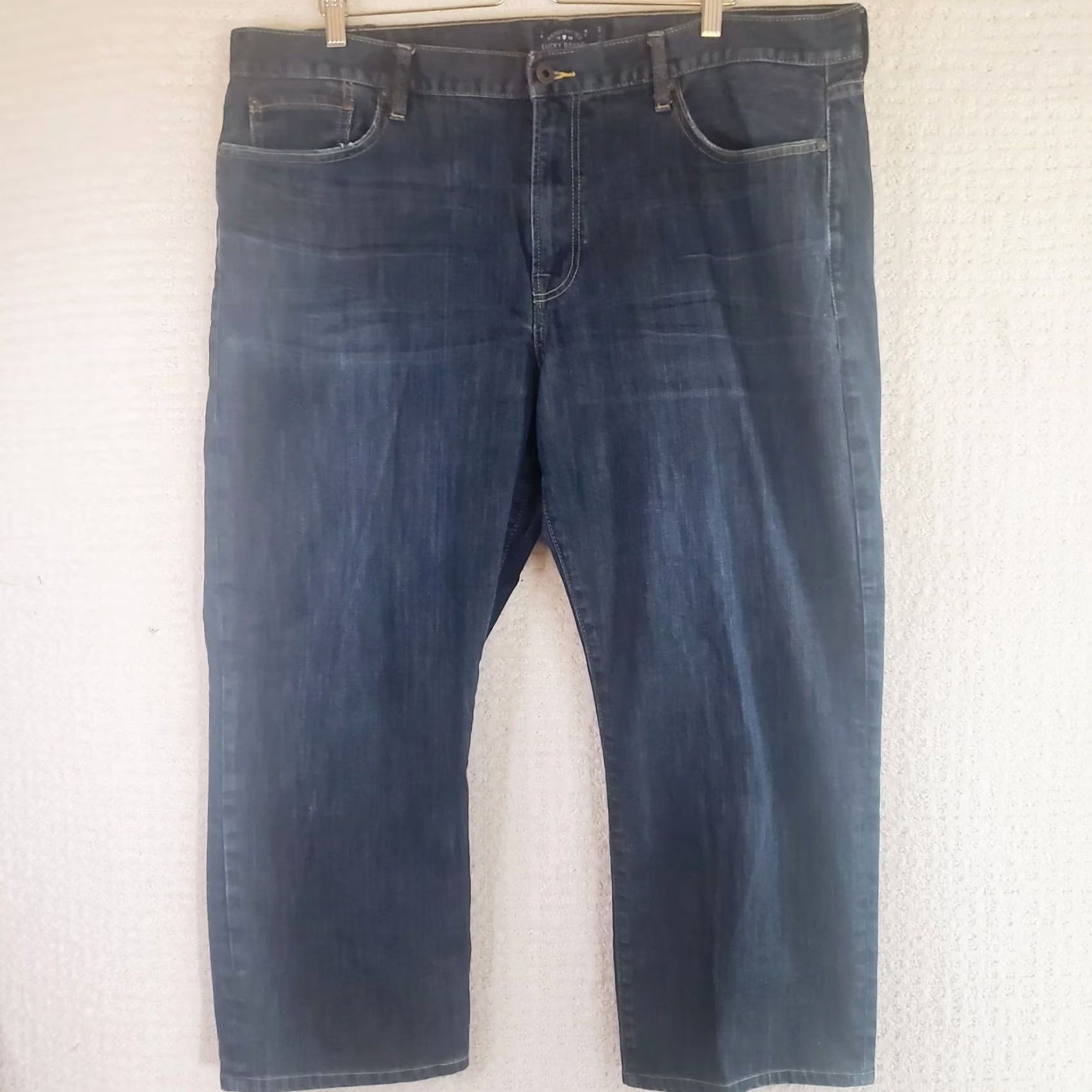 Lucky Brand Lucky Brand 363 Vintage Straight Jeans - Medium Wash - 40x25 - Denim Flex - Men Size US 40 / EU 56 - 2 Thumbnail