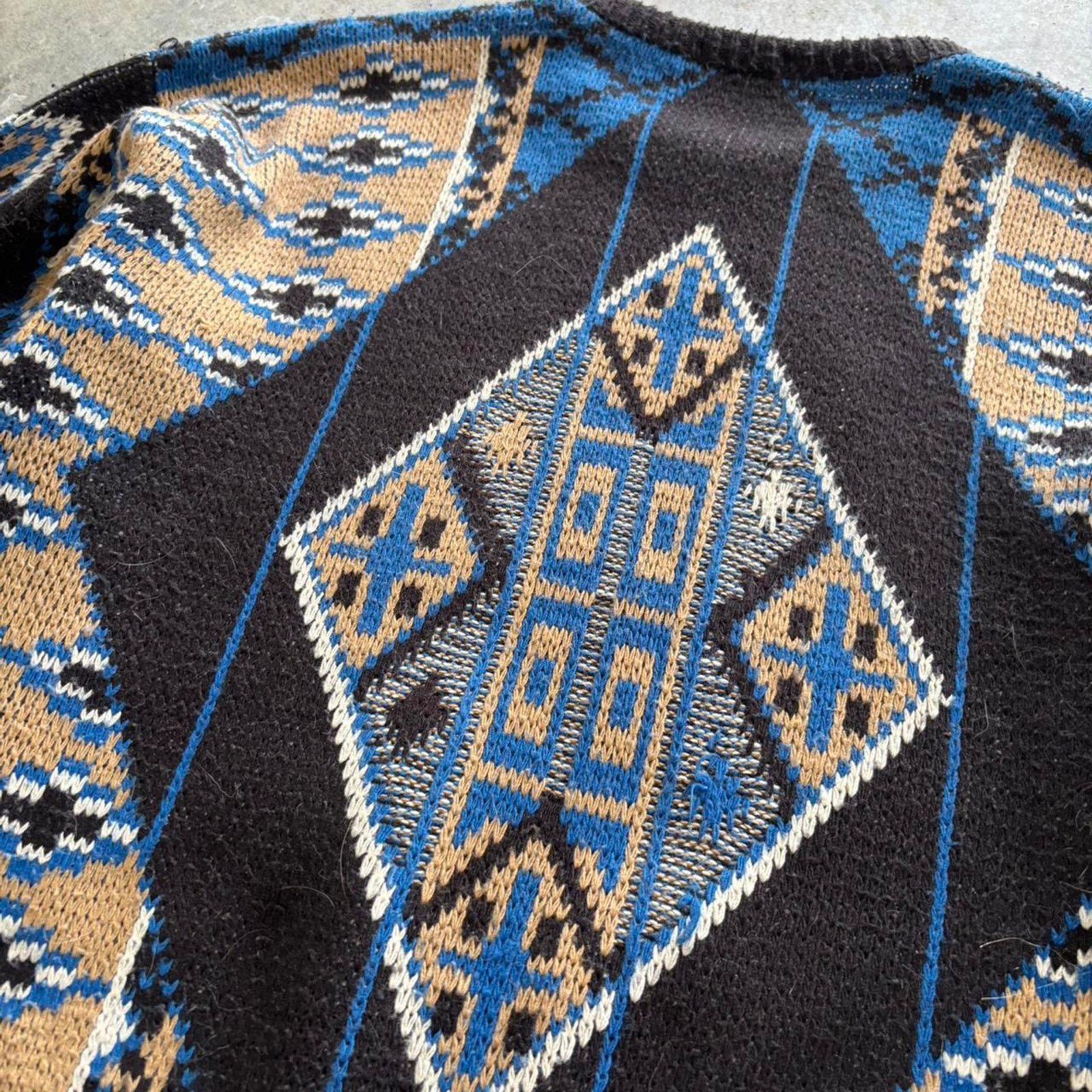Coogi × Ralph Lauren × Vintage 90s Grandpa Style Sweater Size US XL / EU 56 / 4 - 4 Thumbnail