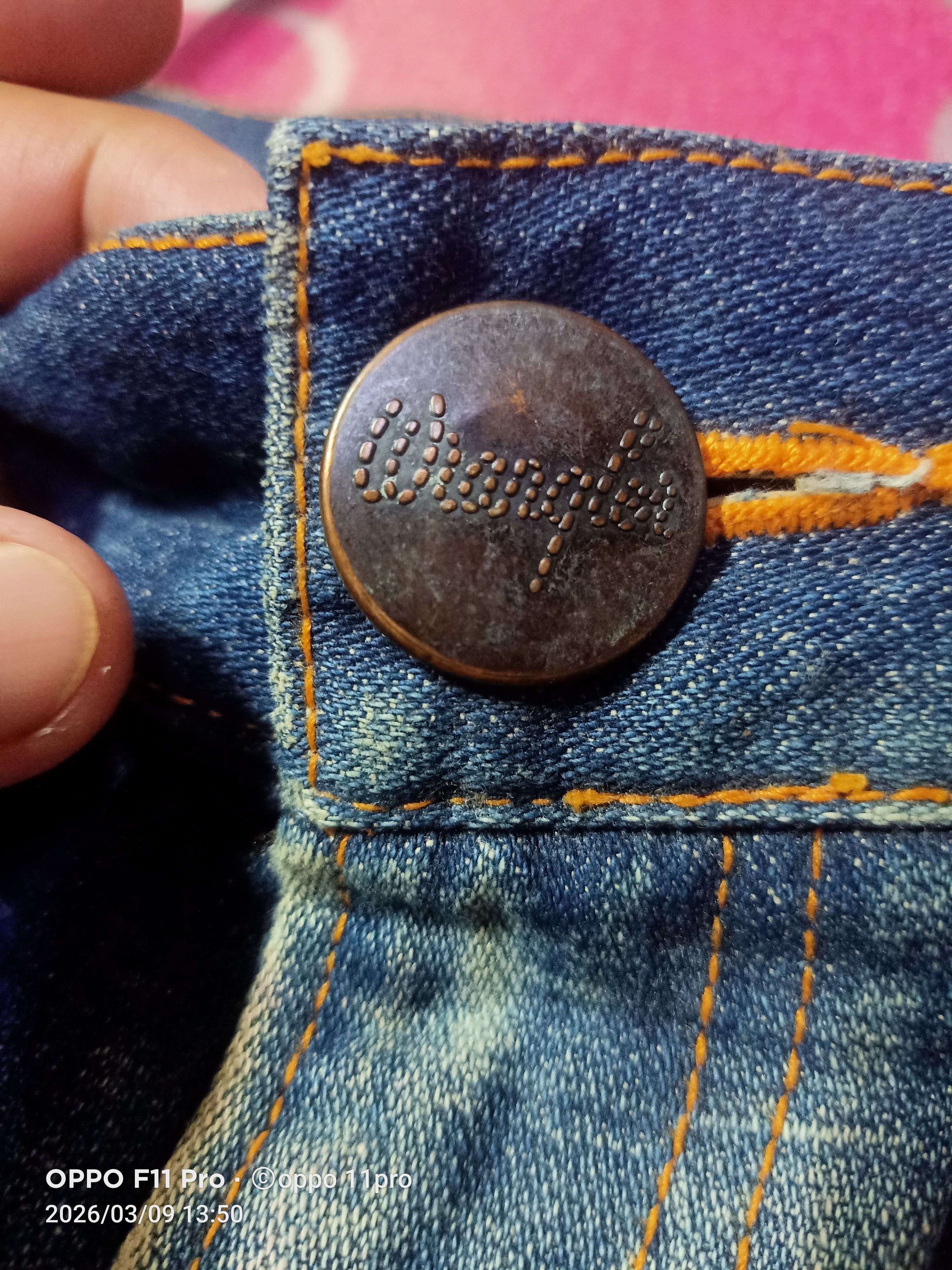 If Six Was Nine 💥Wrangler MudWash BuckleBack Denim 35X25💥 Size US 35 - 11 Thumbnail