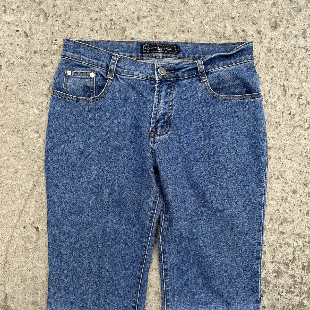 Japanese Brand × Y/Project Vintage Japanese Style Crazy Fit Flare Jeans Y2K 00s USA Size 27" / US 4 / IT 40 - 4 Thumbnail