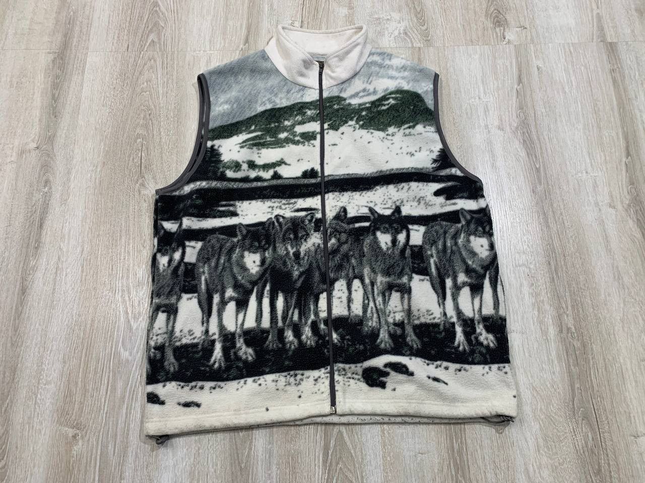 Streetwear × Vintage Mens vest fleece Atlas For Men | Grailed