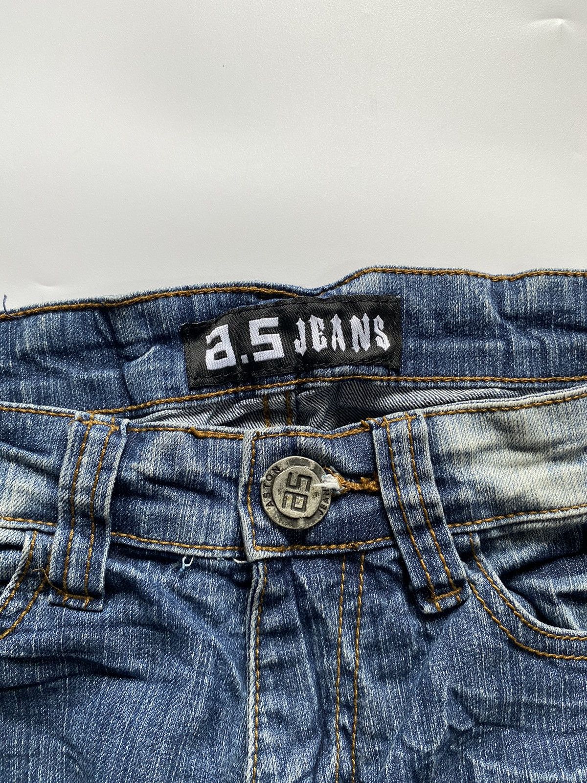 If Six Was Nine × Japanese Brand × Le Grande Bleu (L.G.B.) Flared distressed A.5 jeans japanese brand style Size US 28 / EU 44 - 5 Thumbnail