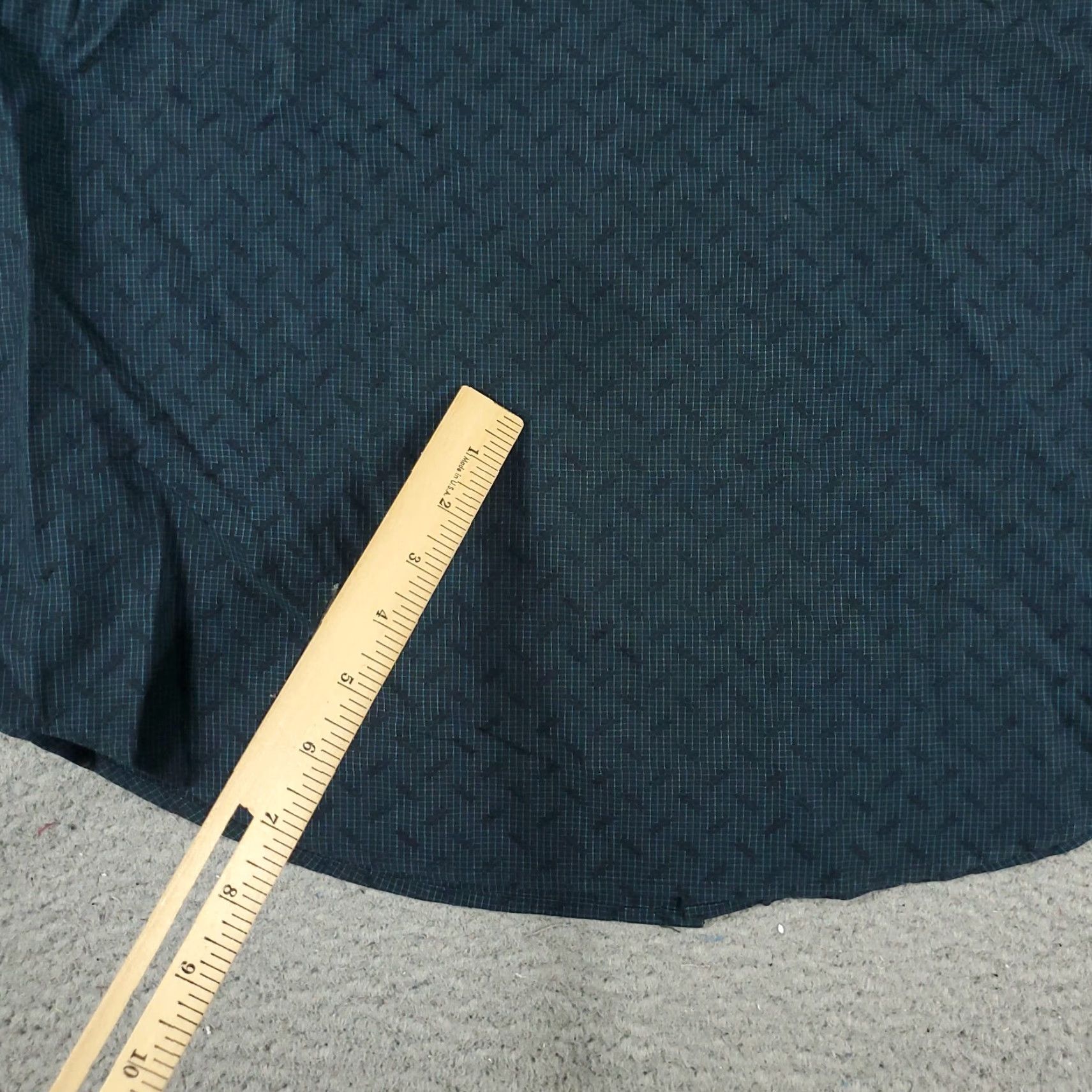 Original Penguin Original Penguin Blue Check Button-Up Shirt Mens XL Long Sleeve Casual Size US XL / EU 56 / 4 - 7 Thumbnail