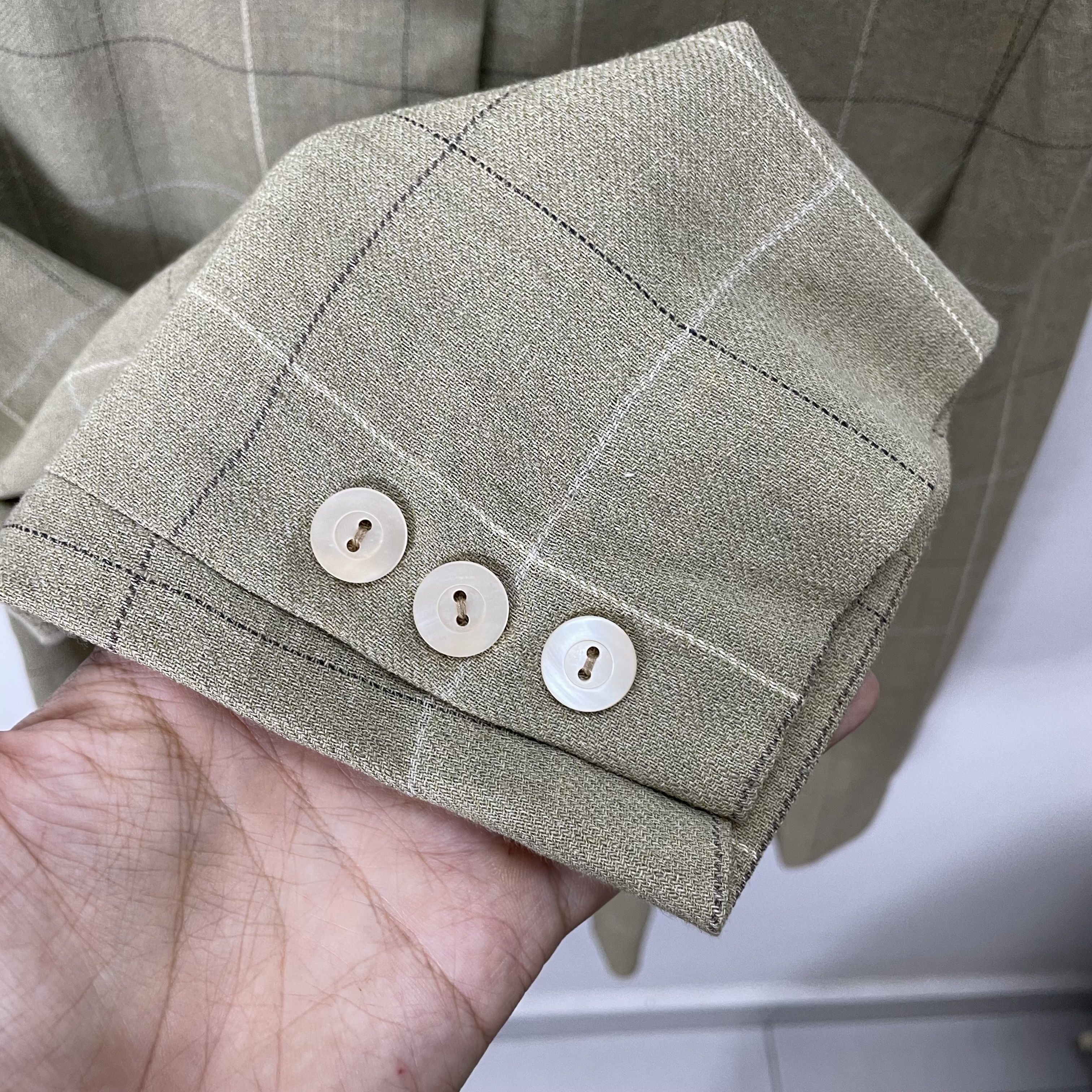 Burberry × Designer ⭐️SALE⭐️ [9] BURBERRY NOVACHECK BUTTON UP BLOUSE Size M / US 6-8 / IT 42-44 - 6 Thumbnail