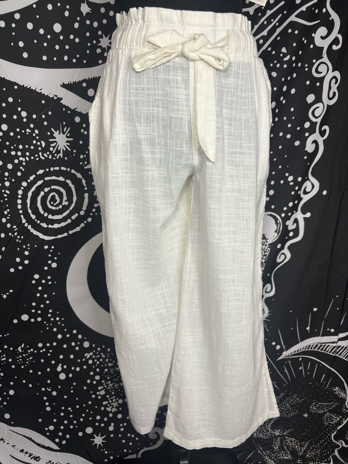 Vintage Rewash Women White Pants Extra Small Size 25" / US 0 / IT 36 - 1 Thumbnail