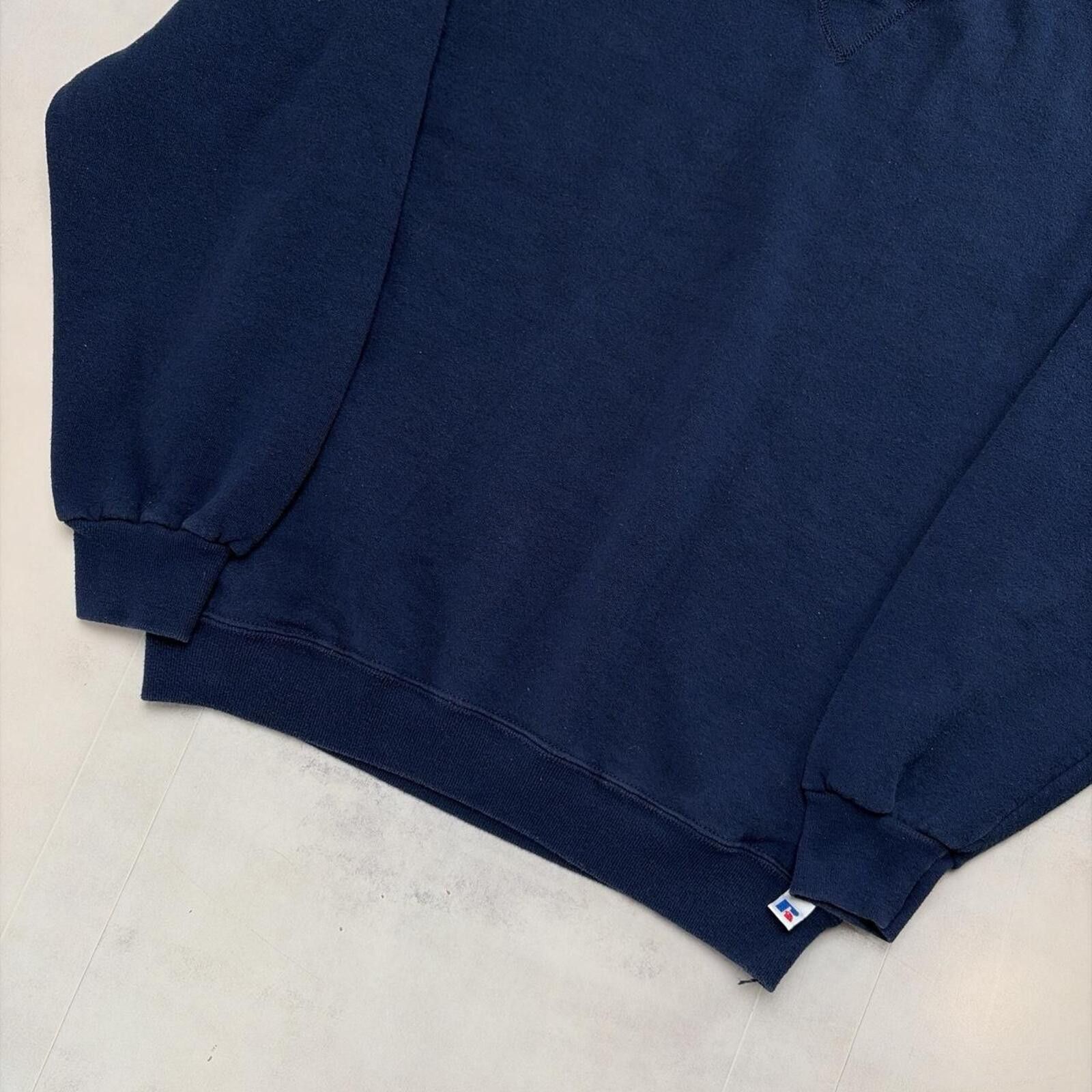 Russell Athletic Y2K Navy Russell Athletic Boxy Skater Crewneck Sweater Size US M / EU 48-50 / 2 - 3 Thumbnail