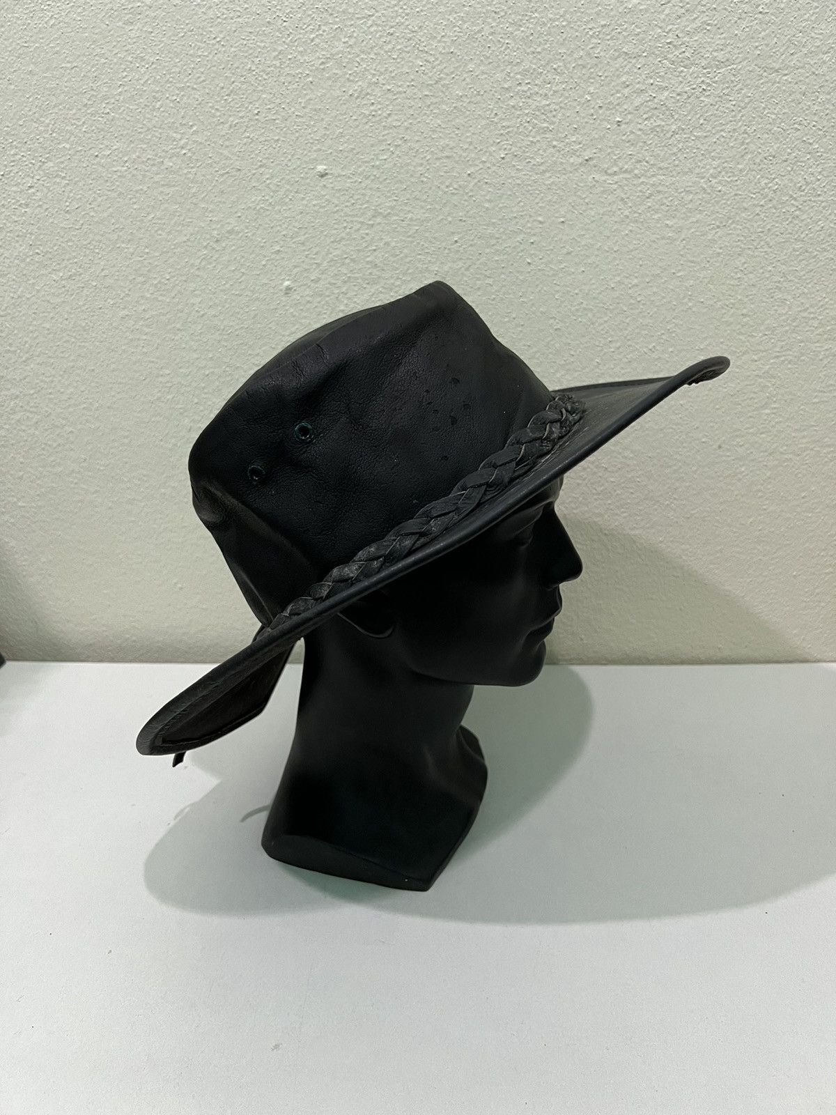 Leather Vintage Jagaru Australian Leather Bucket Hats Size ONE SIZE - 4 Thumbnail